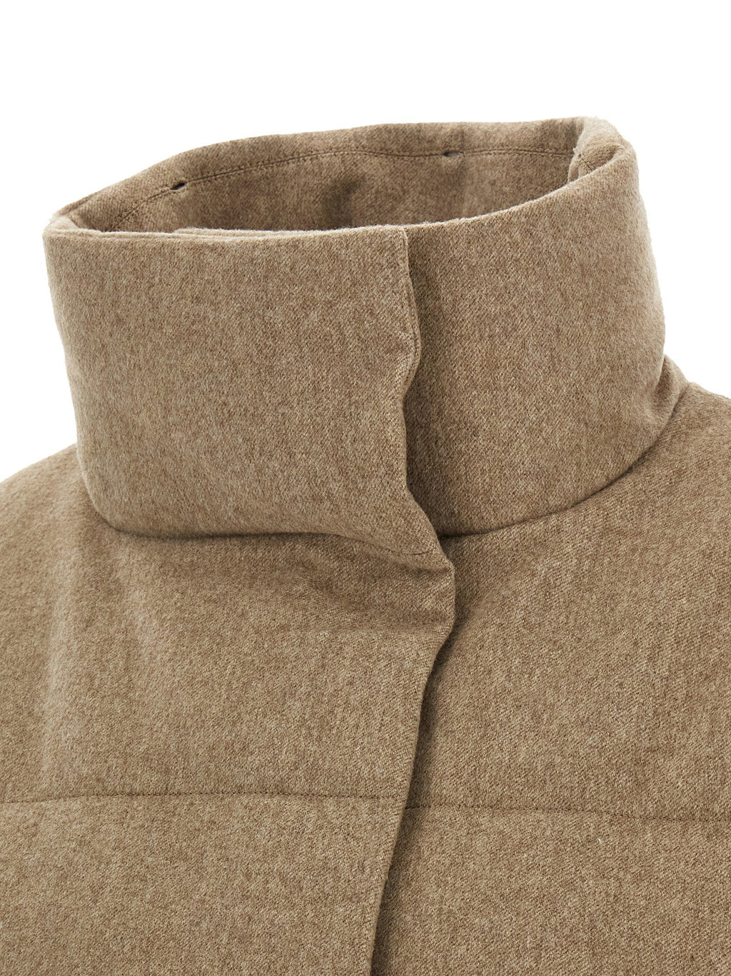 Army Yves Salomon Removable Insert Down Jacket