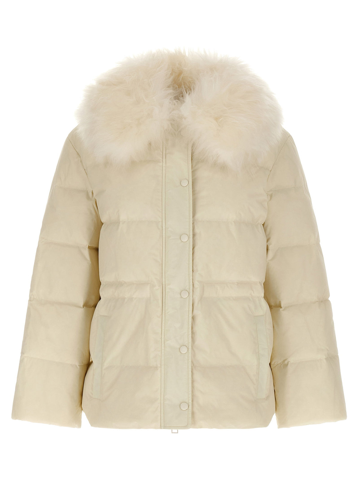 Army Yves Salomon Fur Insert Down Jacket