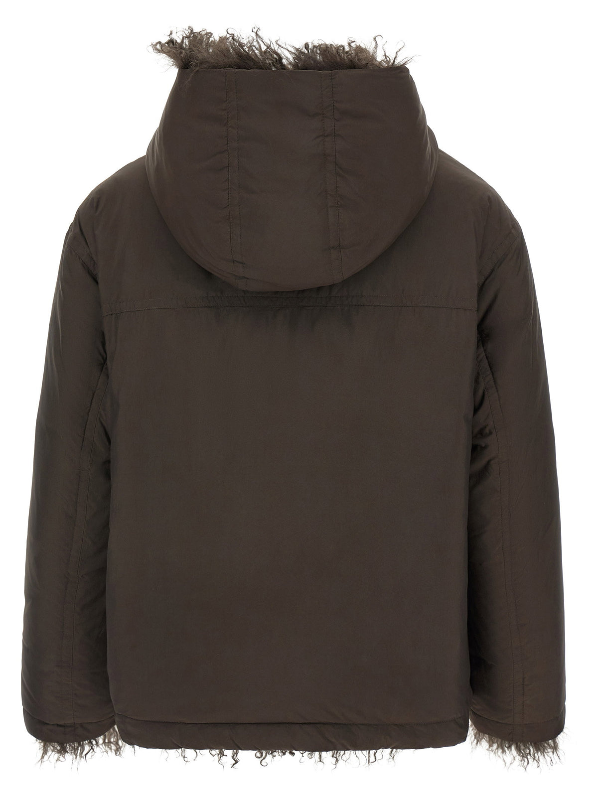 Army Yves Salomon Reversible Fur Down Jacket