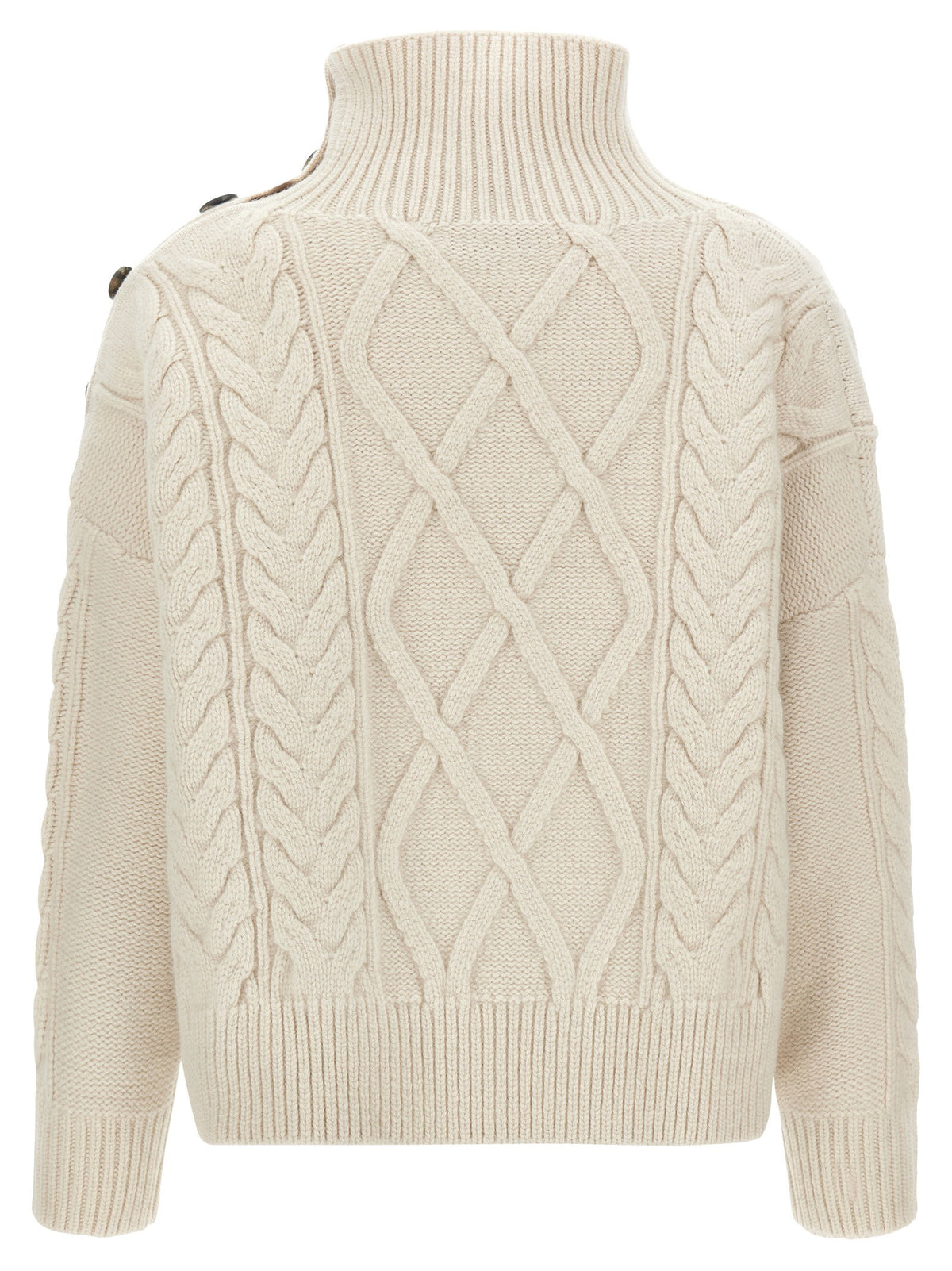 Yves Salomon Braided Sweater