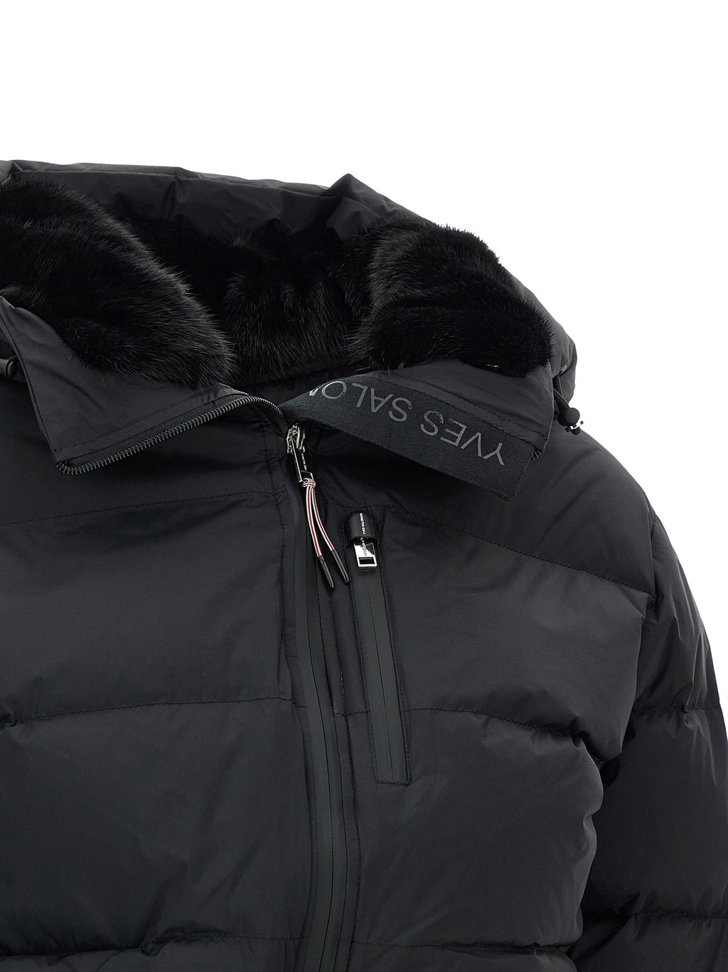 Yves Salomon Ski Suit Hood Lined