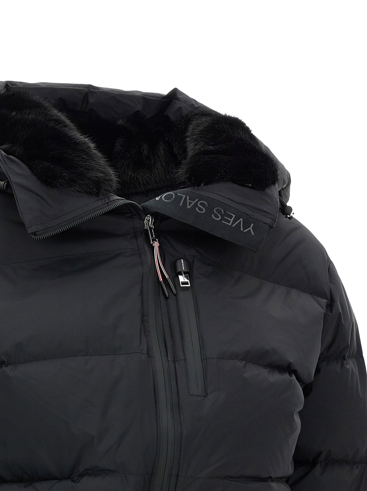 Yves Salomon Ski Suit Hood Lined