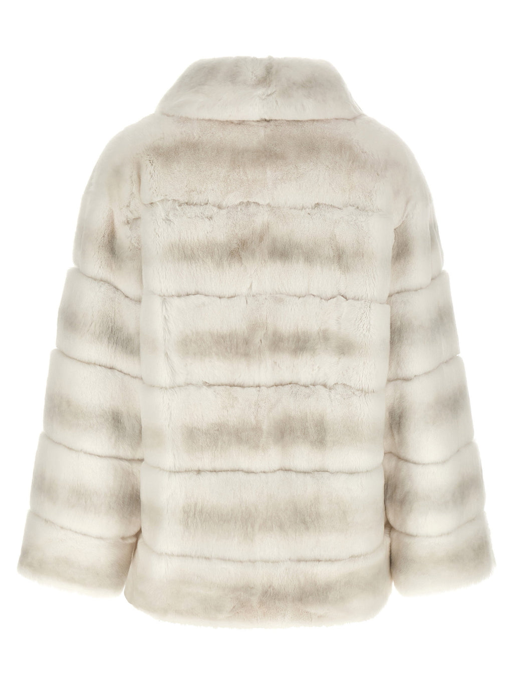 Yves Salomon Quilted Fur Coat