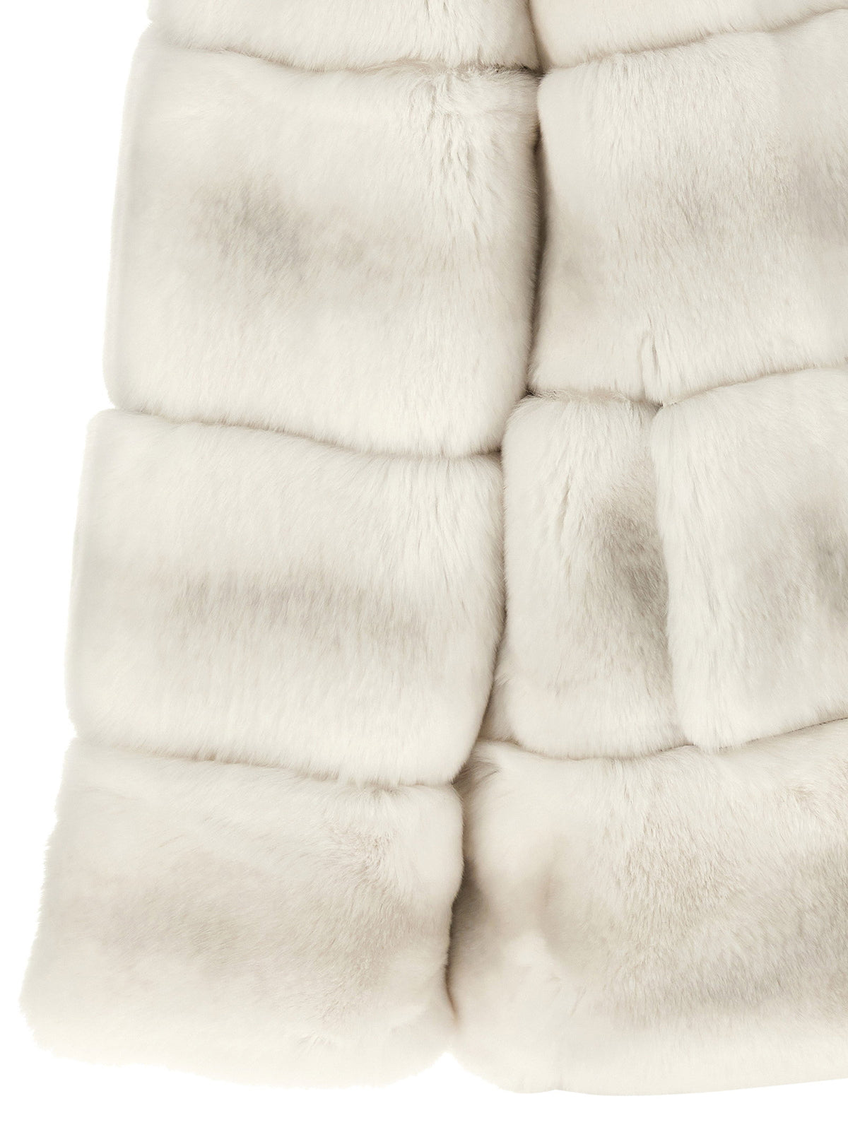 Yves Salomon Quilted Fur Coat