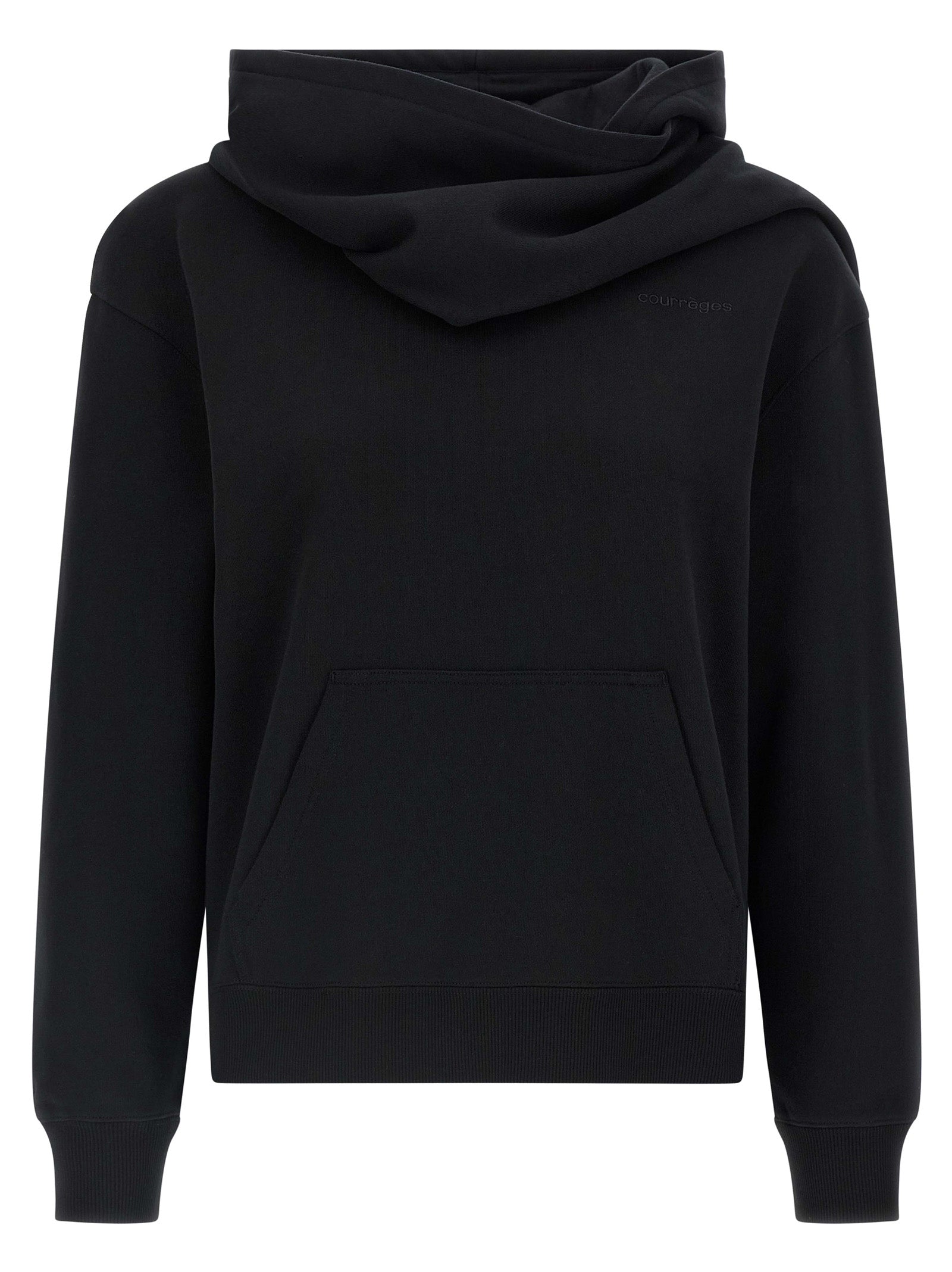 Courreges Hoodie And Scarf