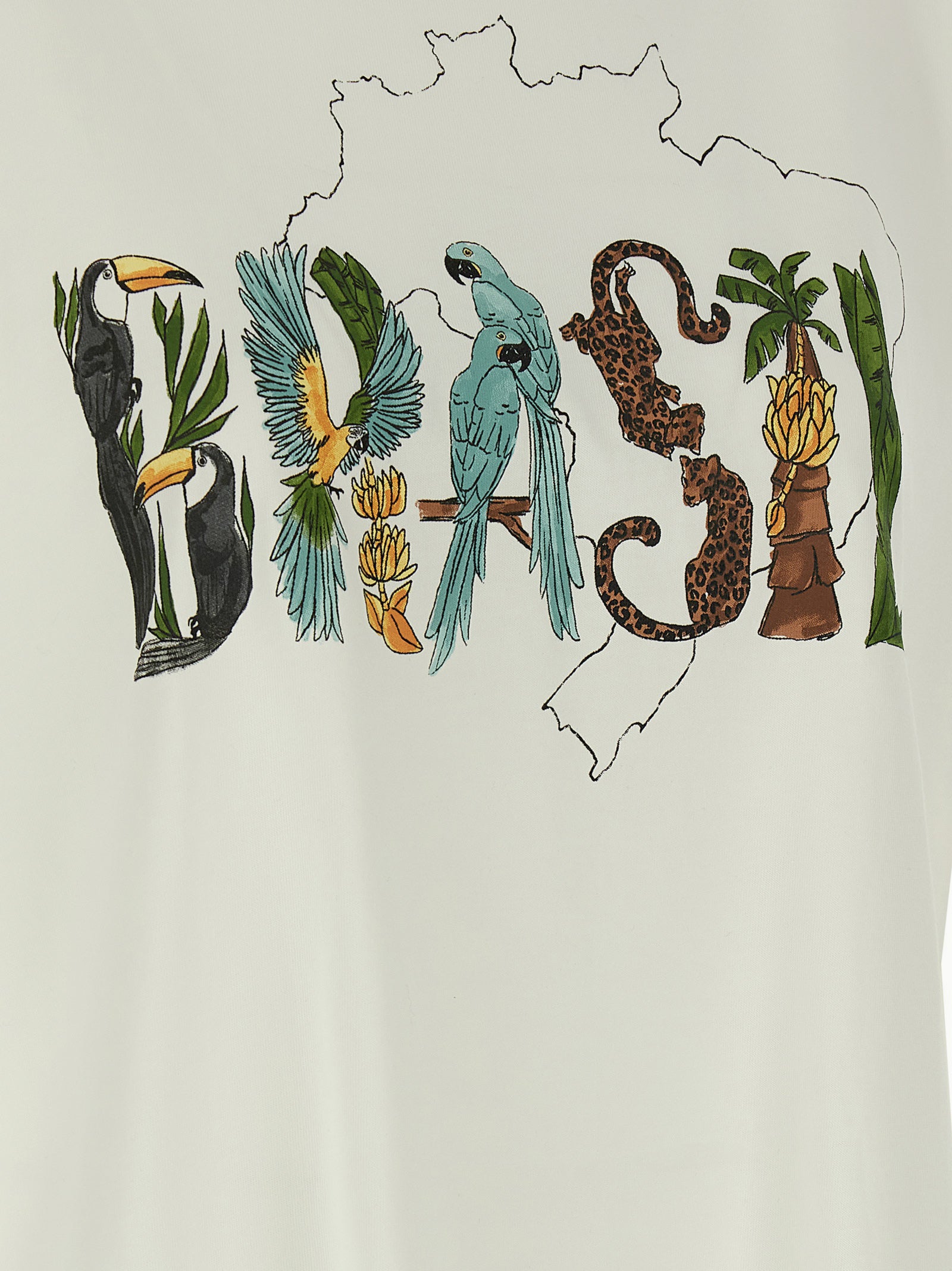Farm Rio Off-white Brasil T-shirt