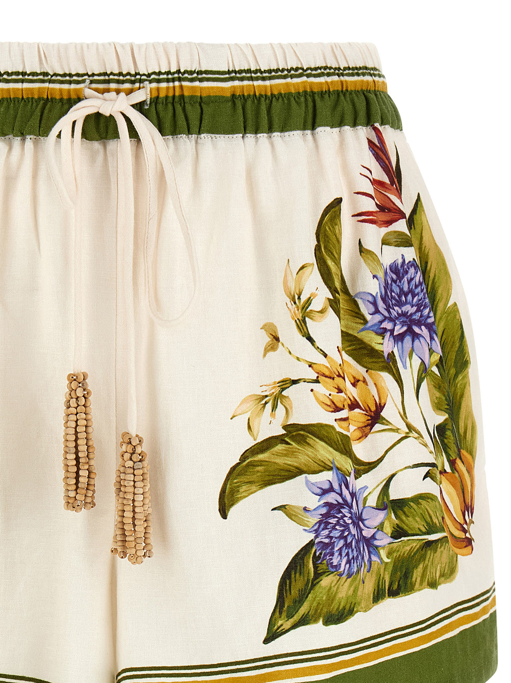 Farm Rio Sand Tropical Scarf Shorts