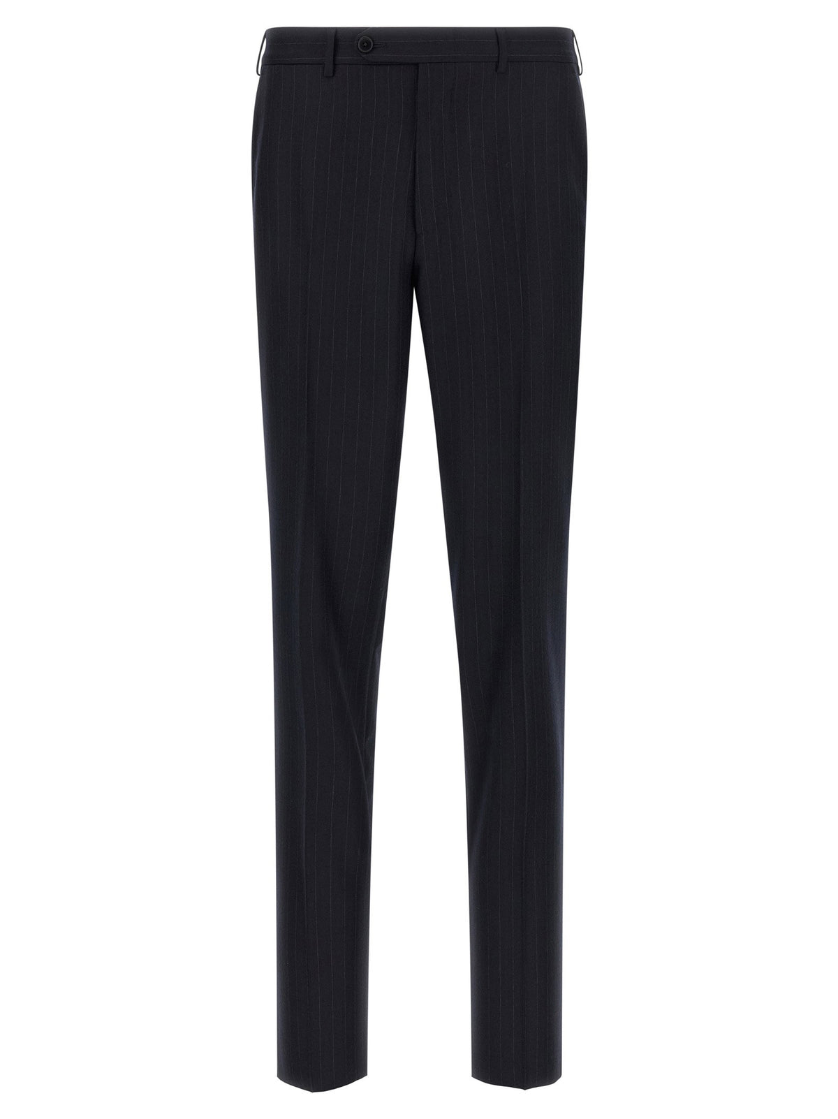 Zegna Pinstriped Flannel Dress