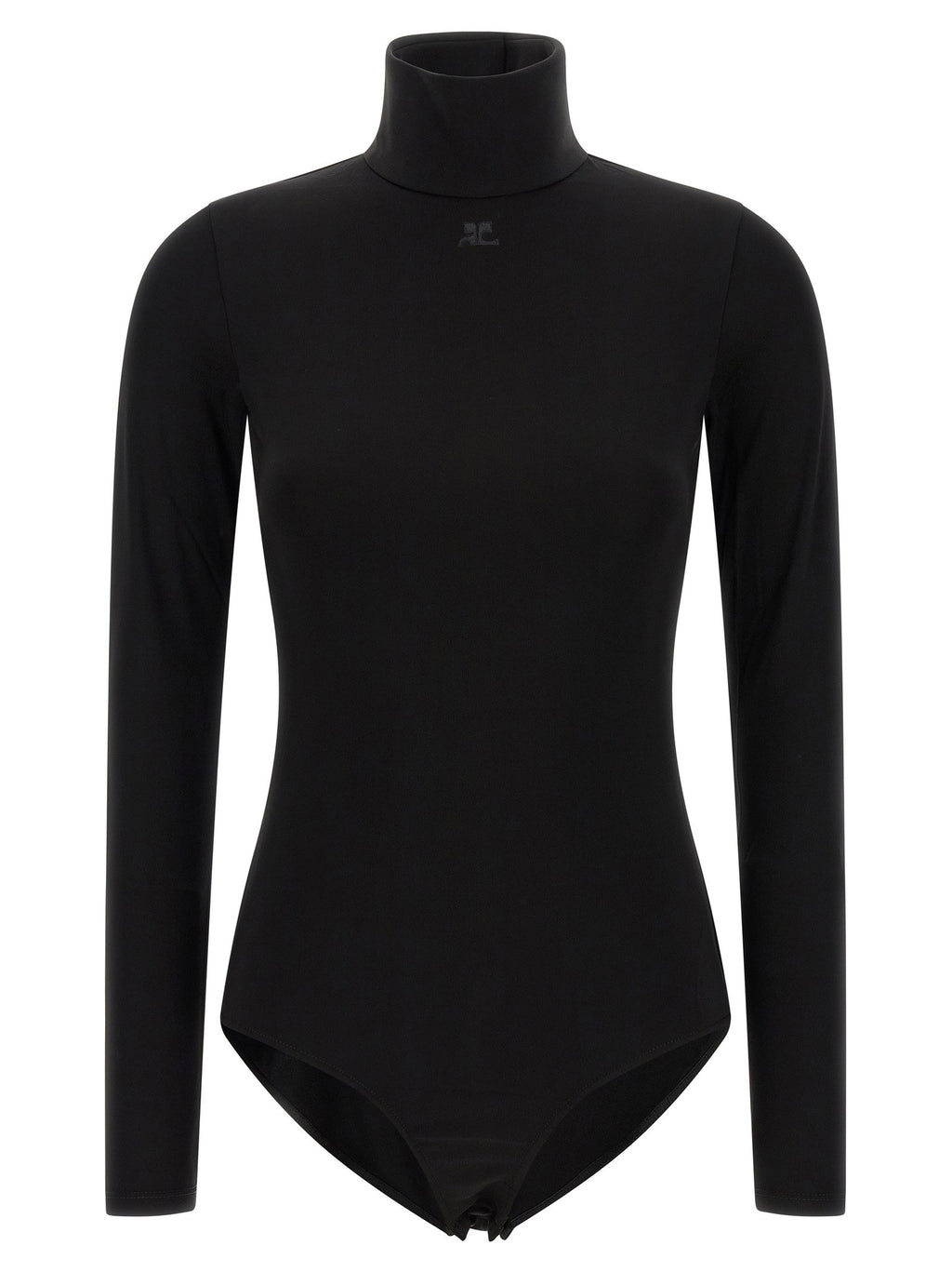 Courreges Jersey Mockneck Bodysuit