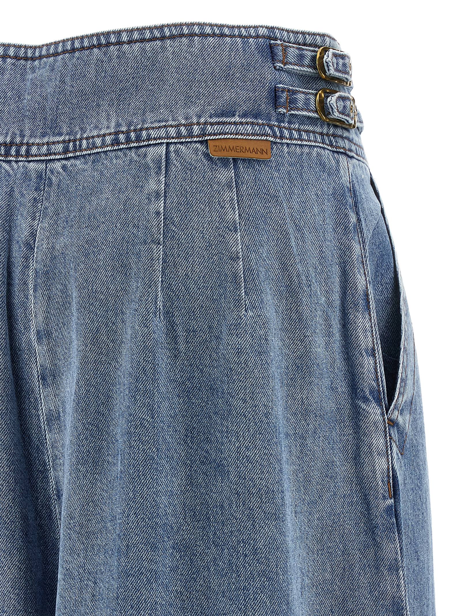 Zimmermann Denim Culotte Jeans
