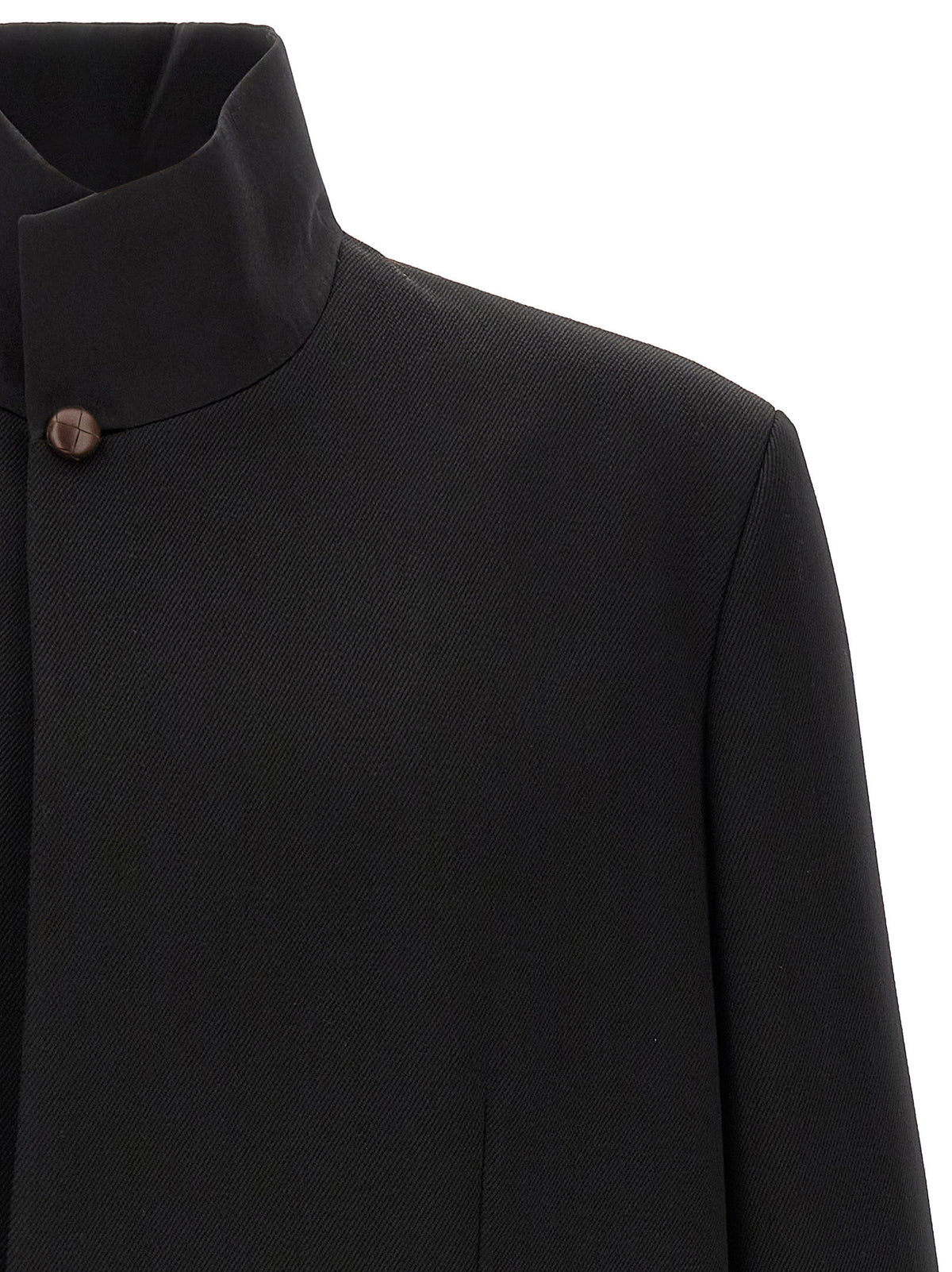 Zegna Wool Blazer With Buttons
