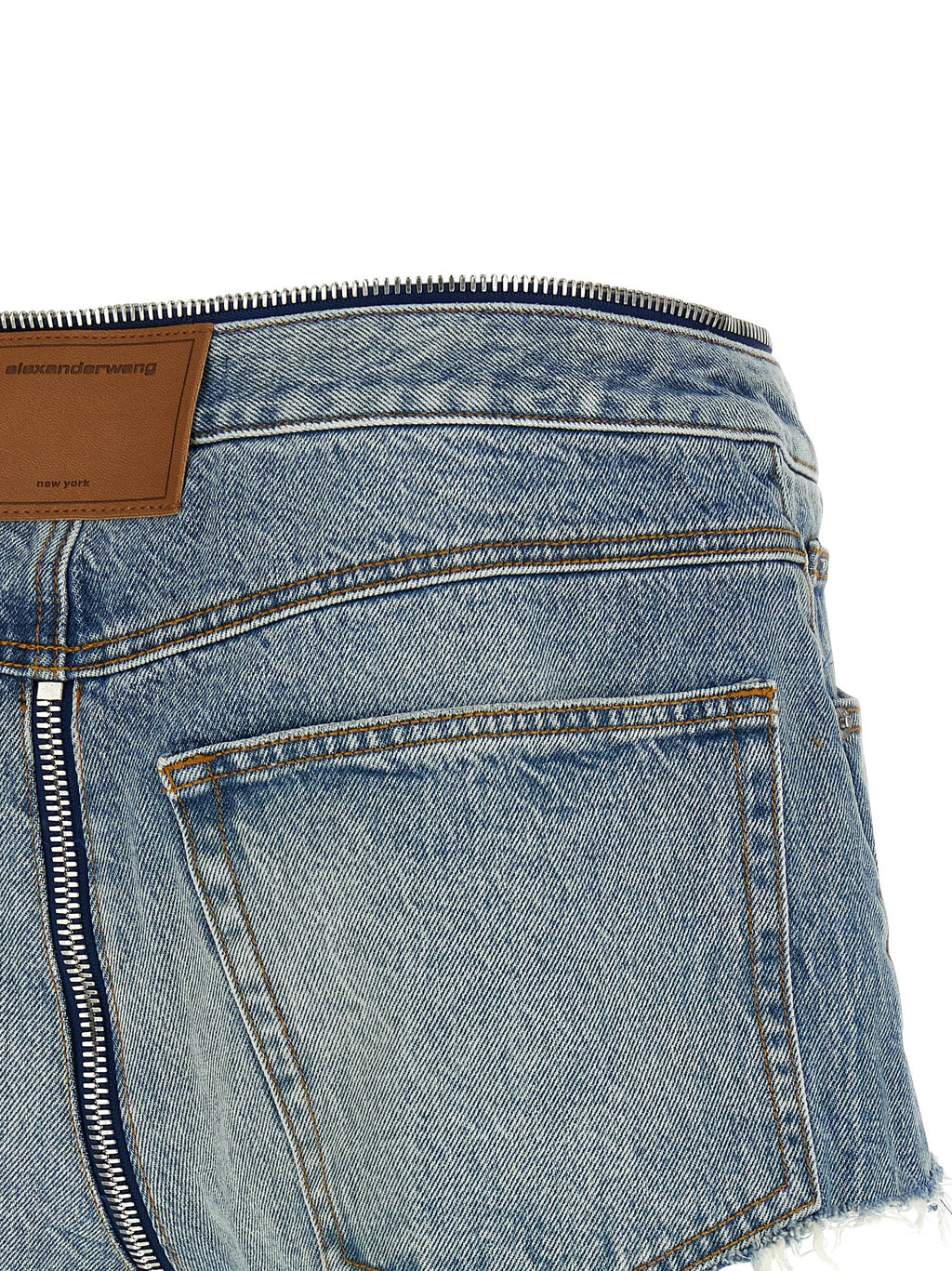 Alexander Wang Zip V-waist Shorts