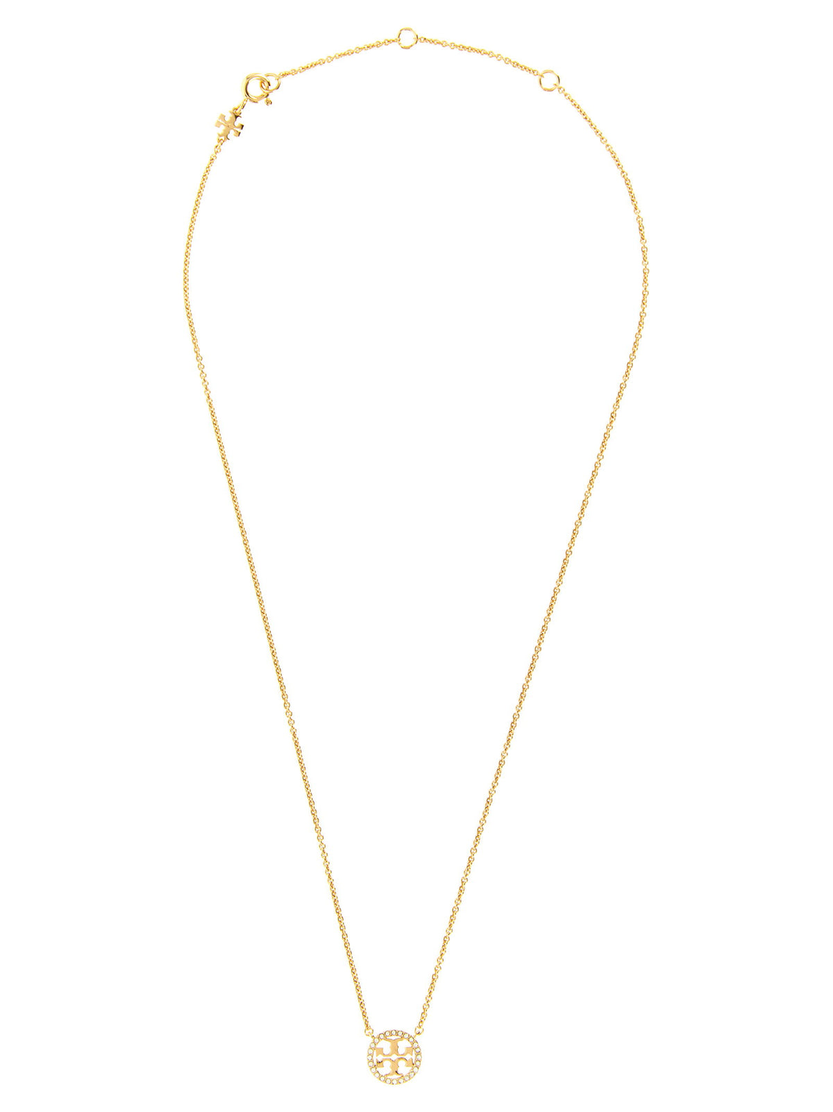 Tory Burch Miller Pavé Necklace
