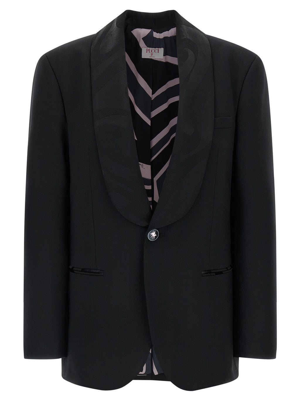 Emilio Pucci Labirinto Single-breasted Blazer