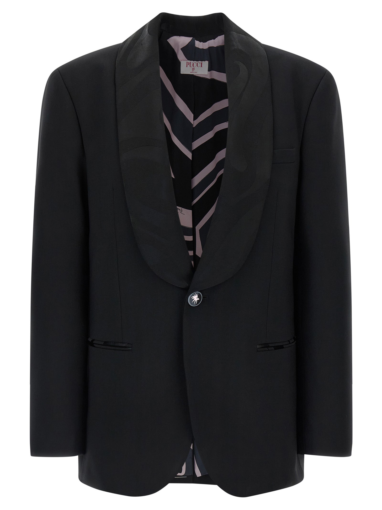 Emilio Pucci Labirinto Single-breasted Blazer
