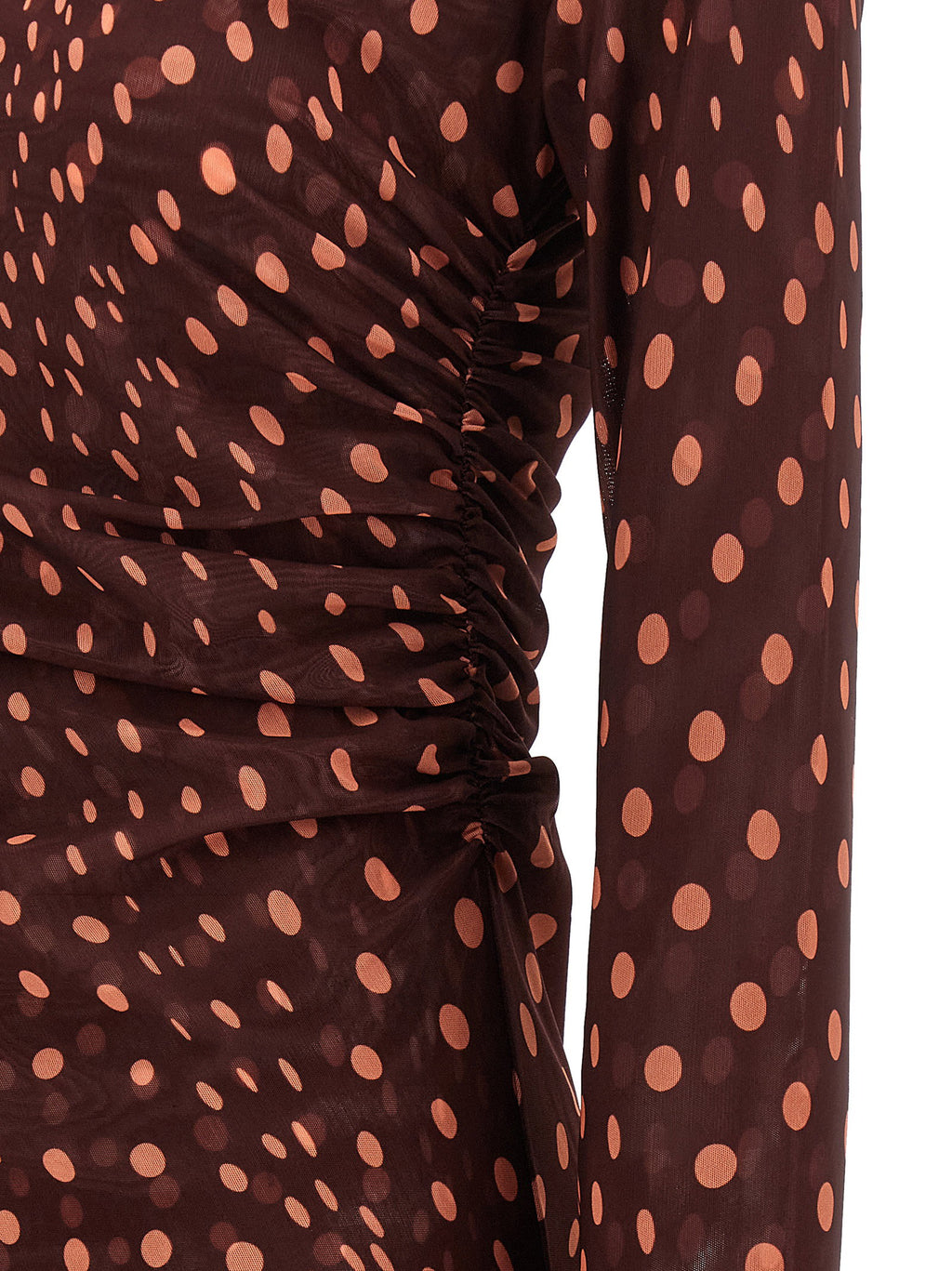 Stella Mccartney Polka Dot Mesh Dress