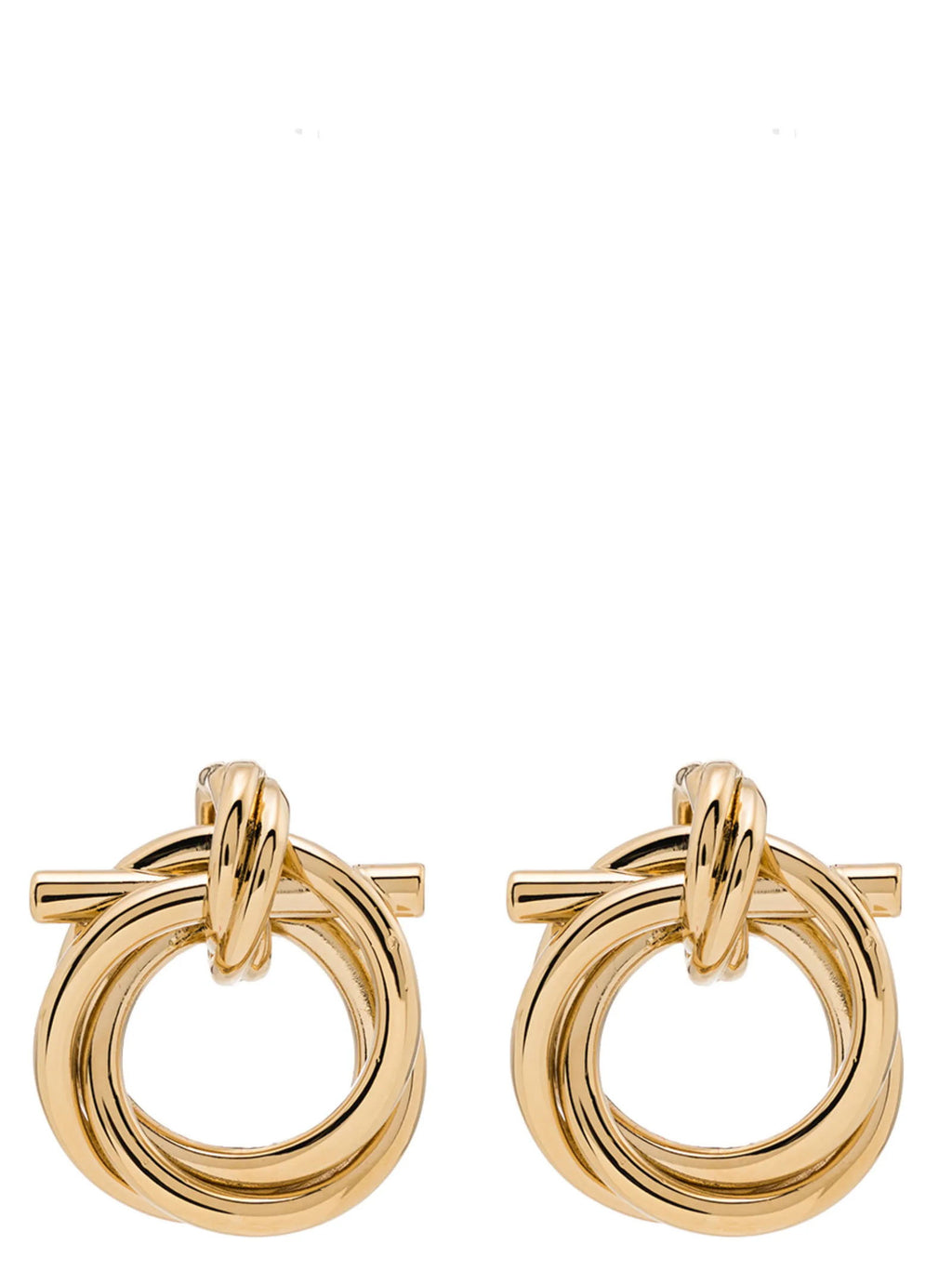 Ferragamo Gancini Torchon (s) Earrings