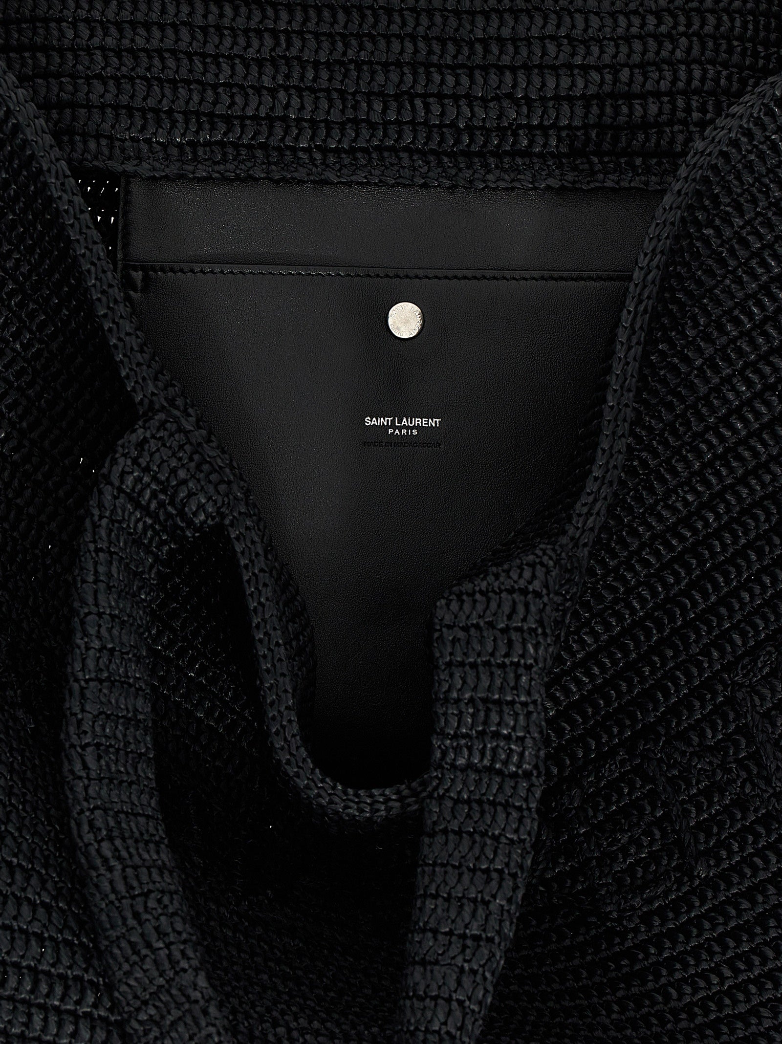 Saint Laurent Rafia Tote Bag