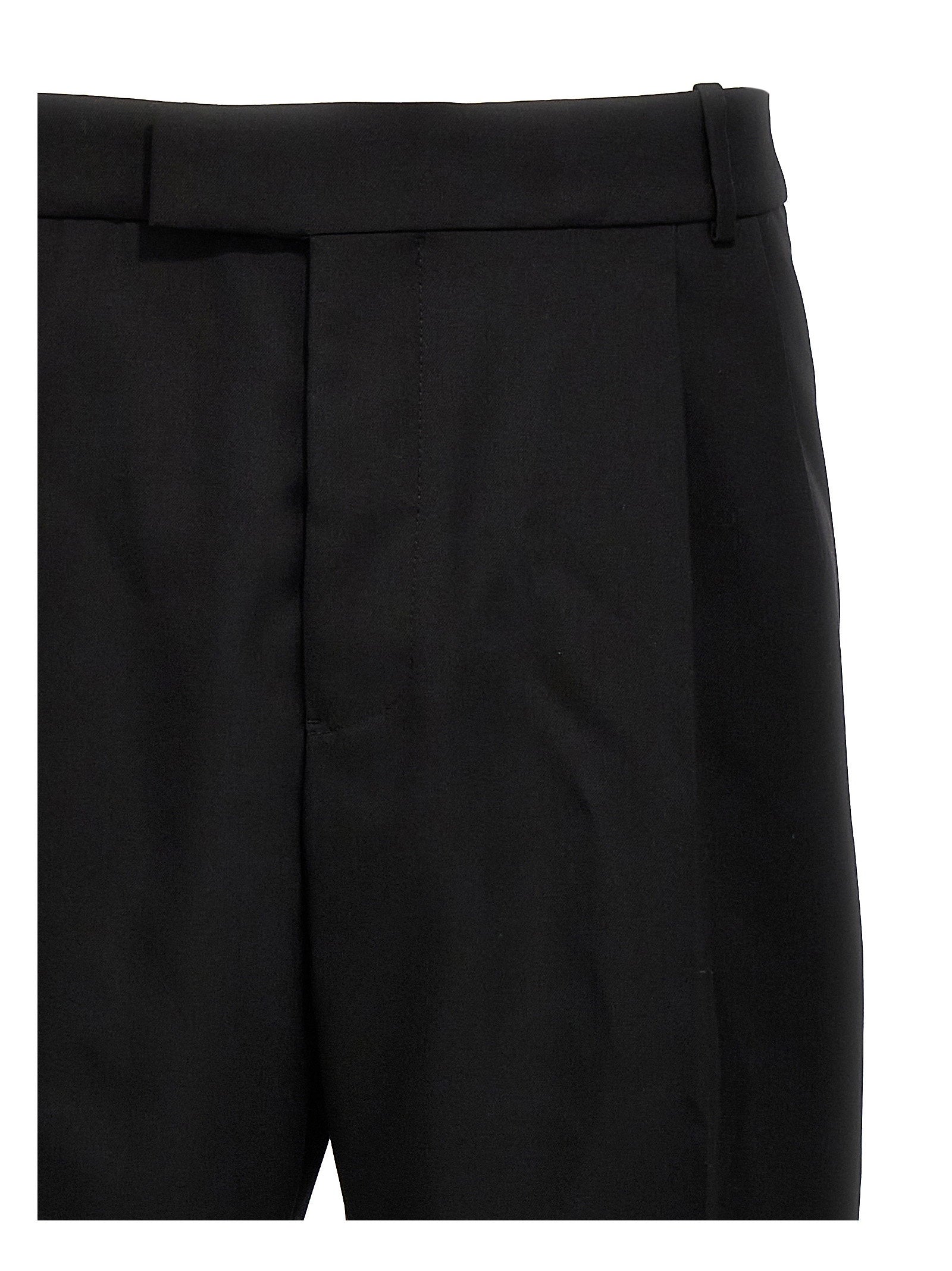 Alexander McQueen Gabardine Wool Pants