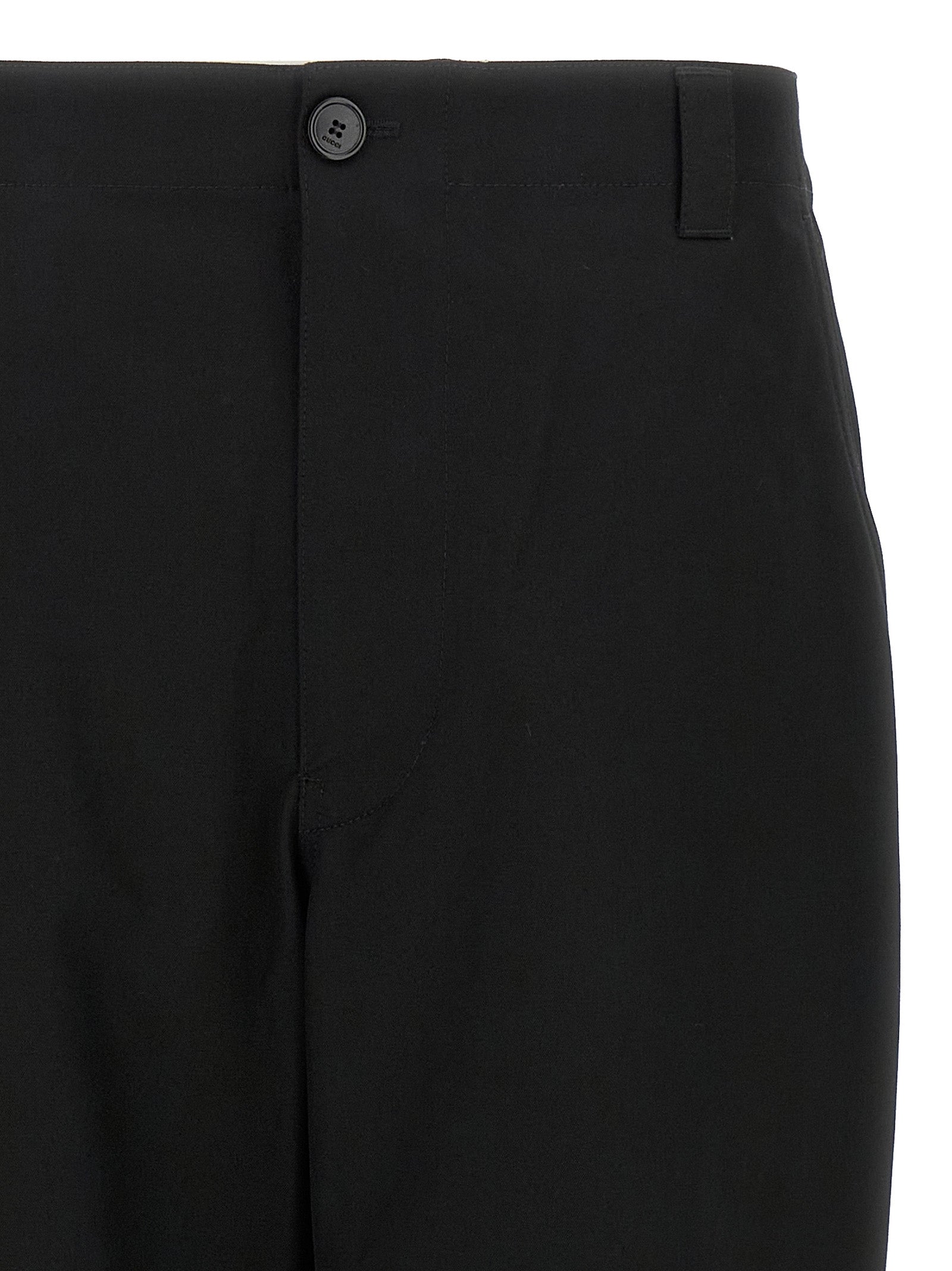 Gucci Nastro Web Twill Pants