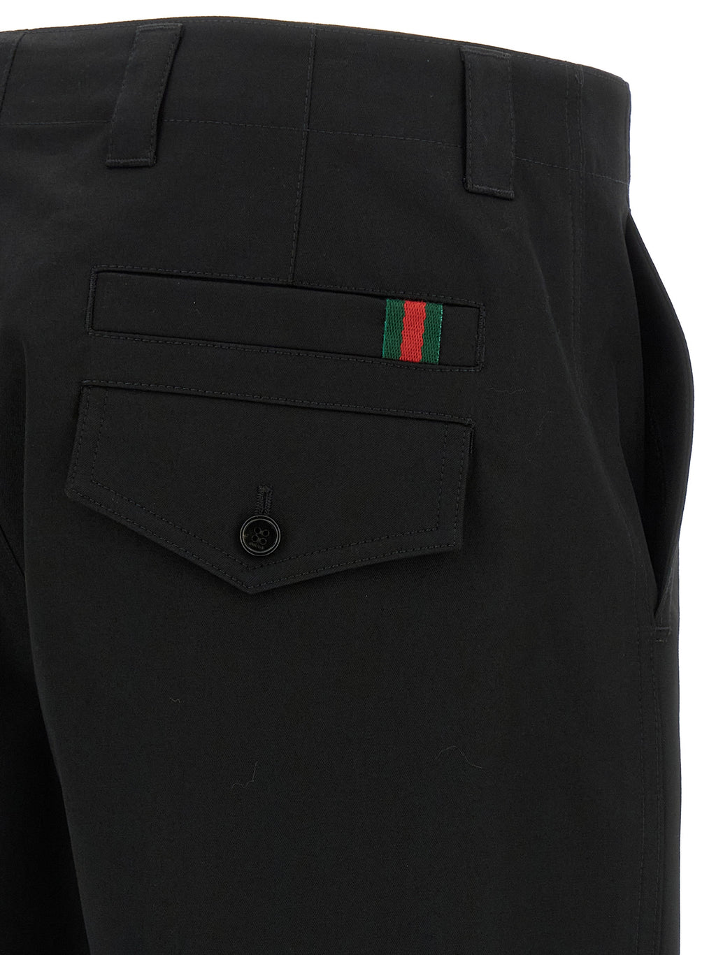Gucci Nastro Web Twill Pants