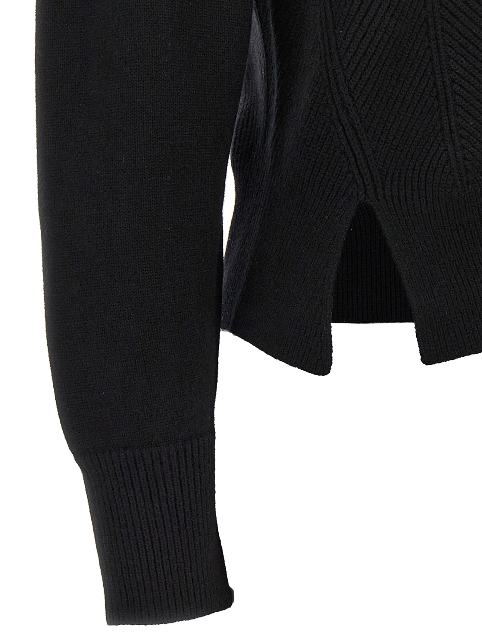 Mcqueen Chevron Corset Sweater