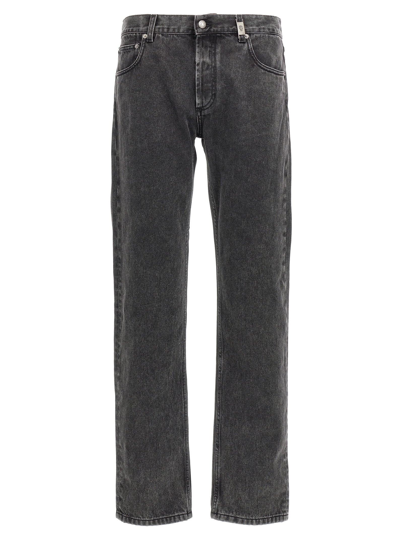Alexander McQueen Metal Plate Jeans