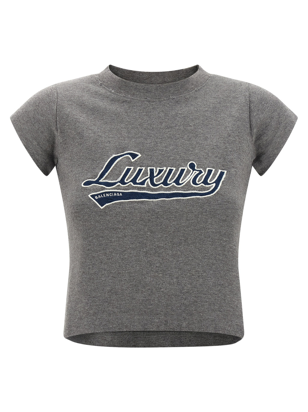 Balenciaga Shrunk Luxury Script T-shirt