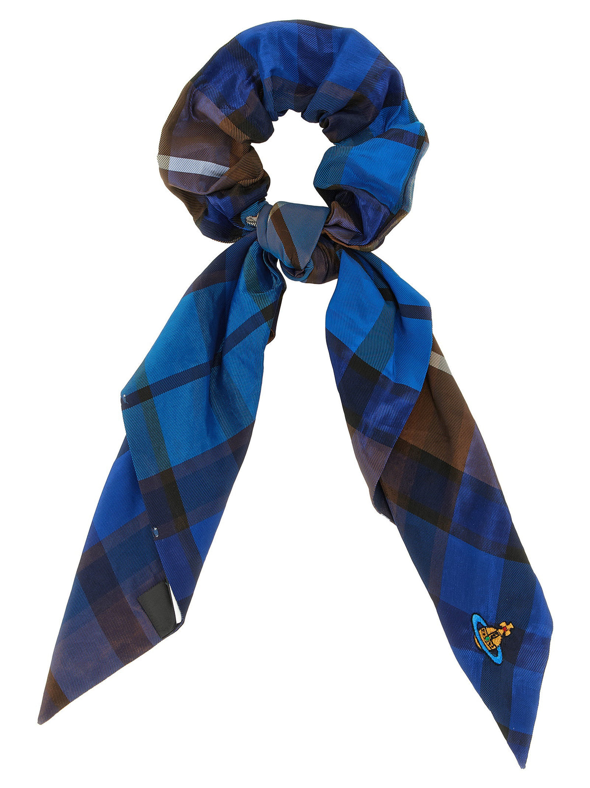 Vivienne Westwood Fraser Large Tartan Hair Elastic