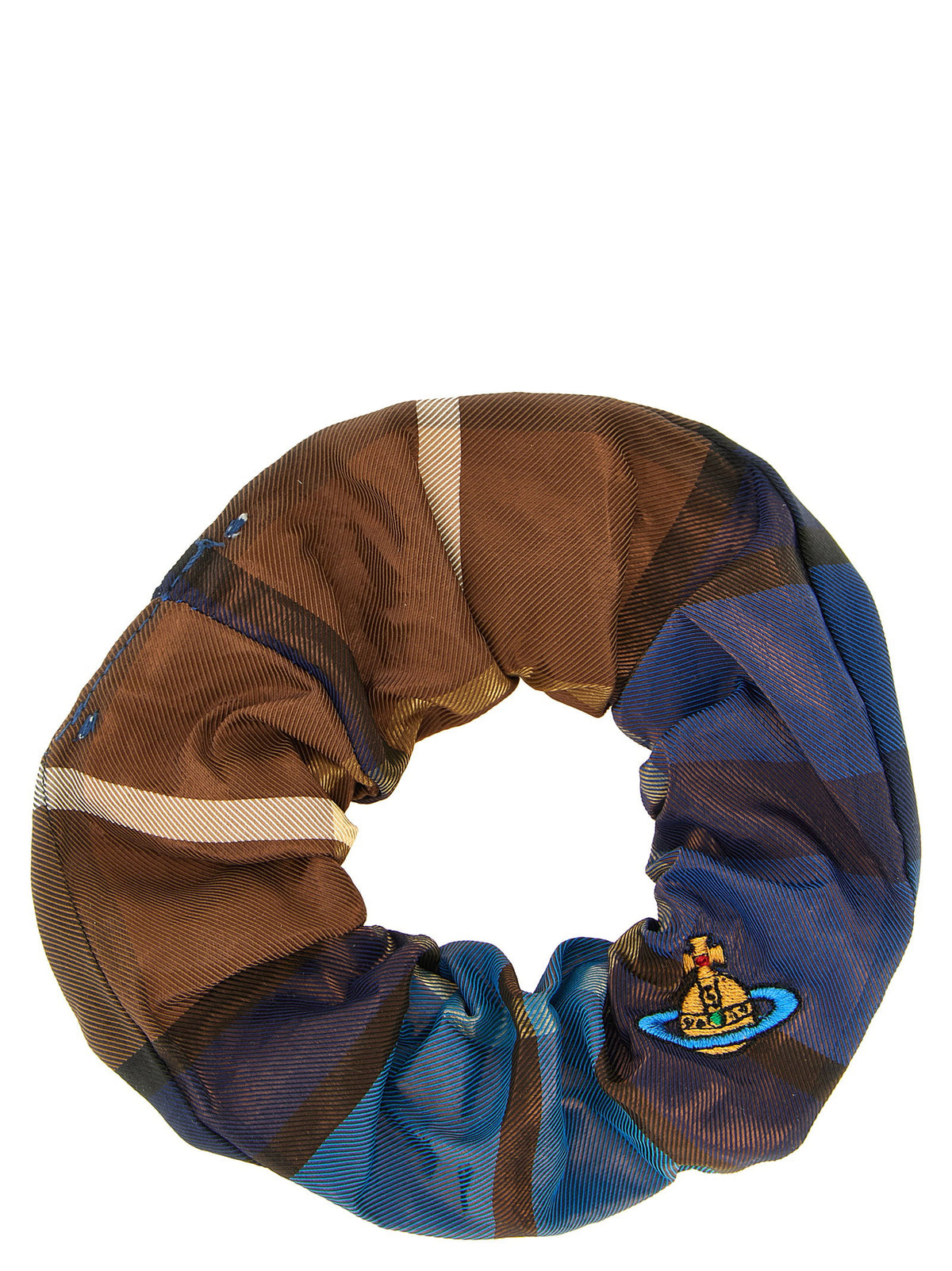 Vivienne Westwood Fraser Small Tartan Hair Elastic