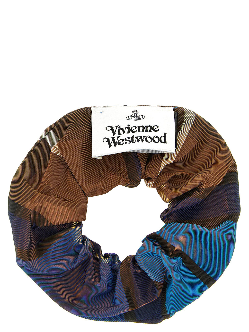 Vivienne Westwood Fraser Small Tartan Hair Elastic