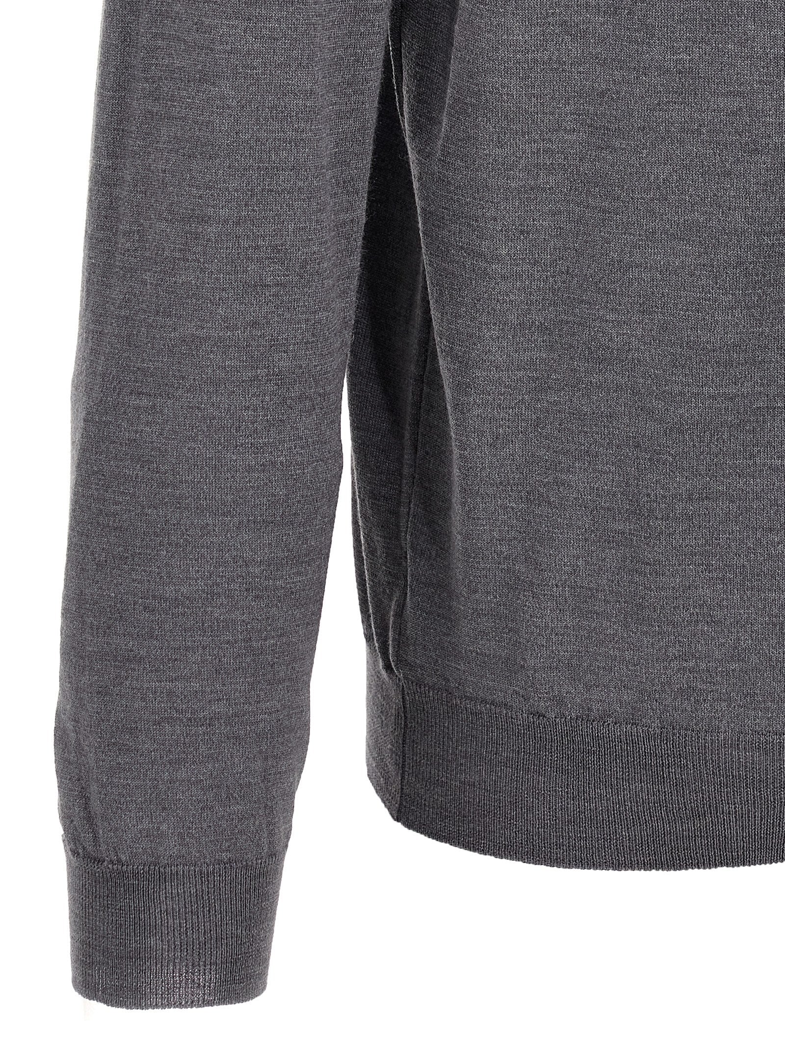 Zanone Virgin Wool Polo Shirt