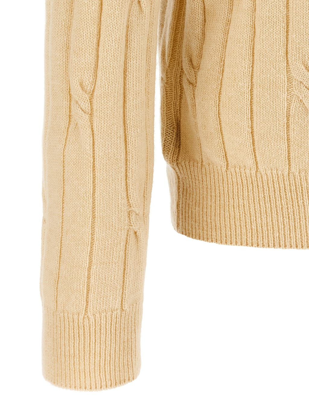 Zanone Braided Wool Polo Shirt