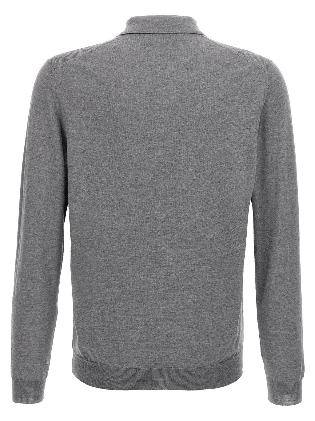 Zanone Virgin Wool Polo Shirt