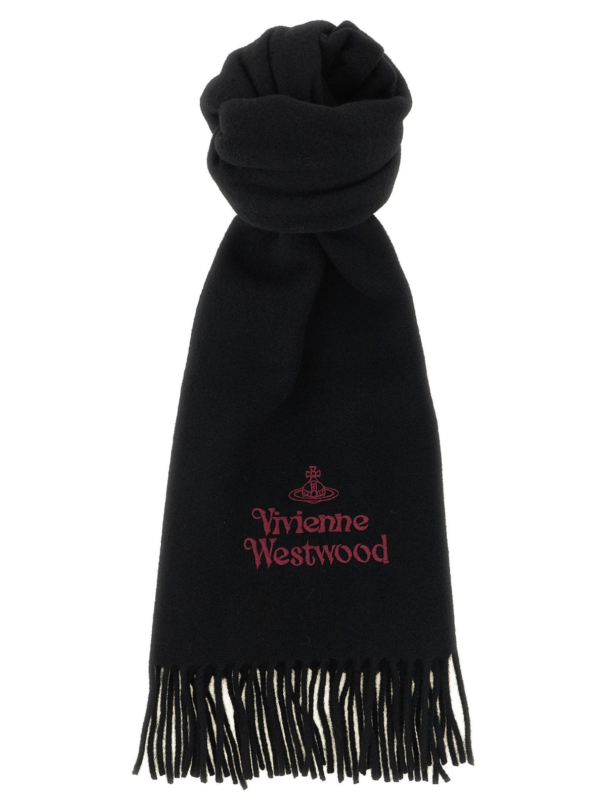 Vivienne Westwood Logo Embroidery Scarf