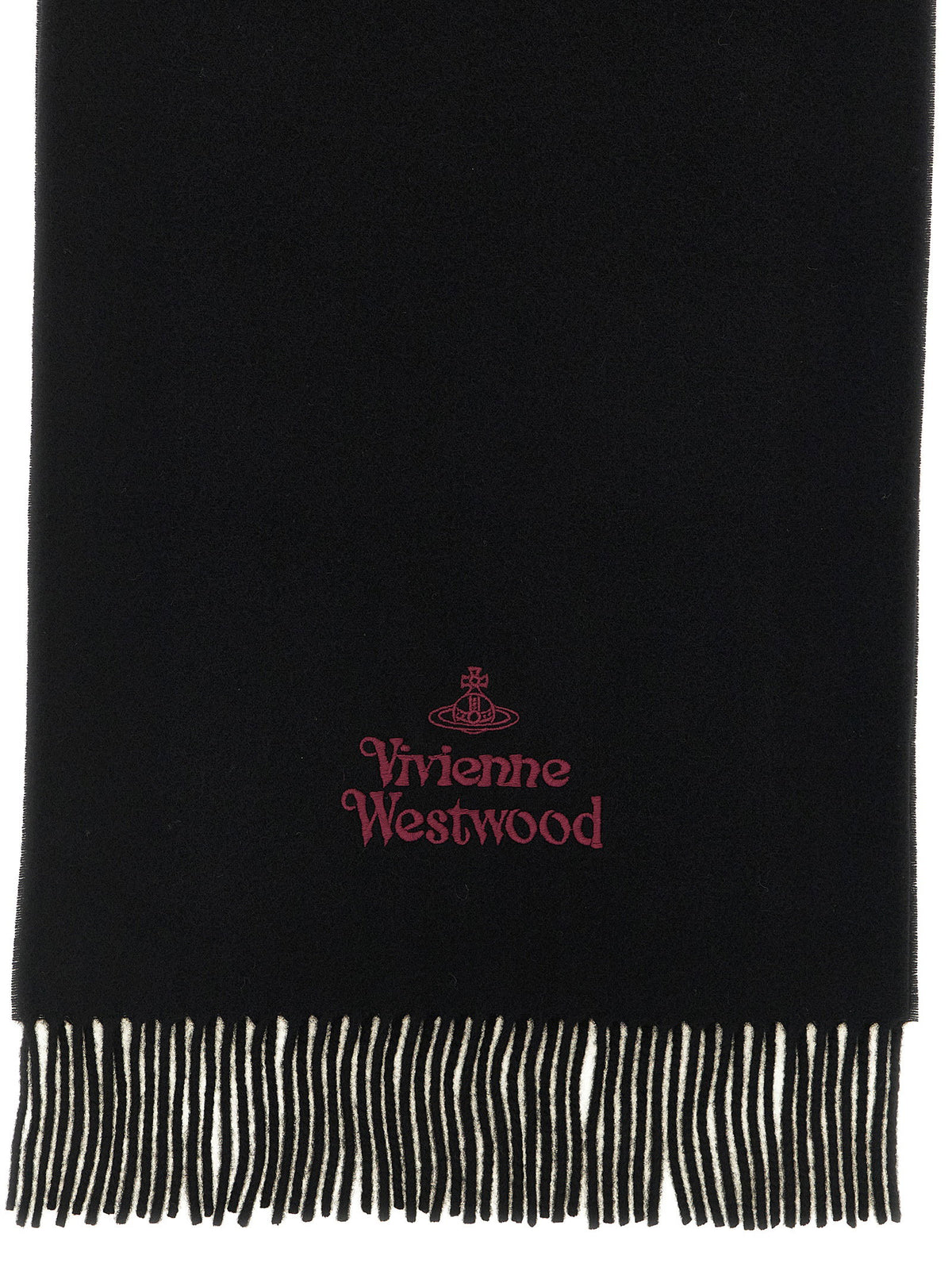 Vivienne Westwood Logo Embroidery Scarf