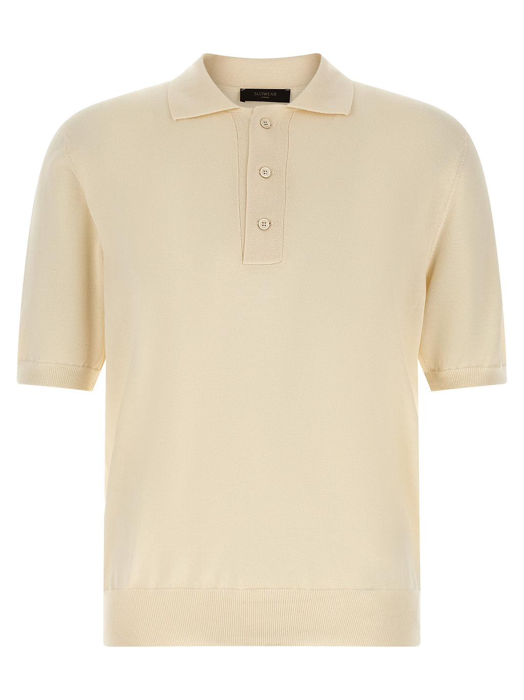 Zanone Cotton Knit Polo Shirt
