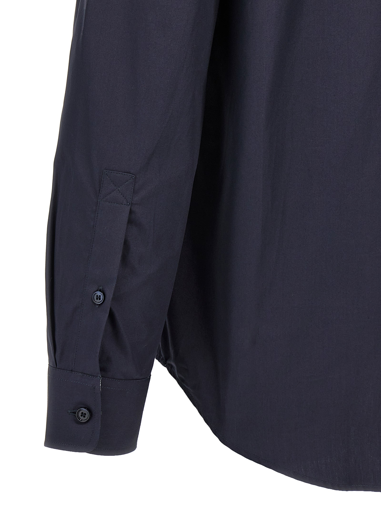 Burberry Logo Embroidery Shirt