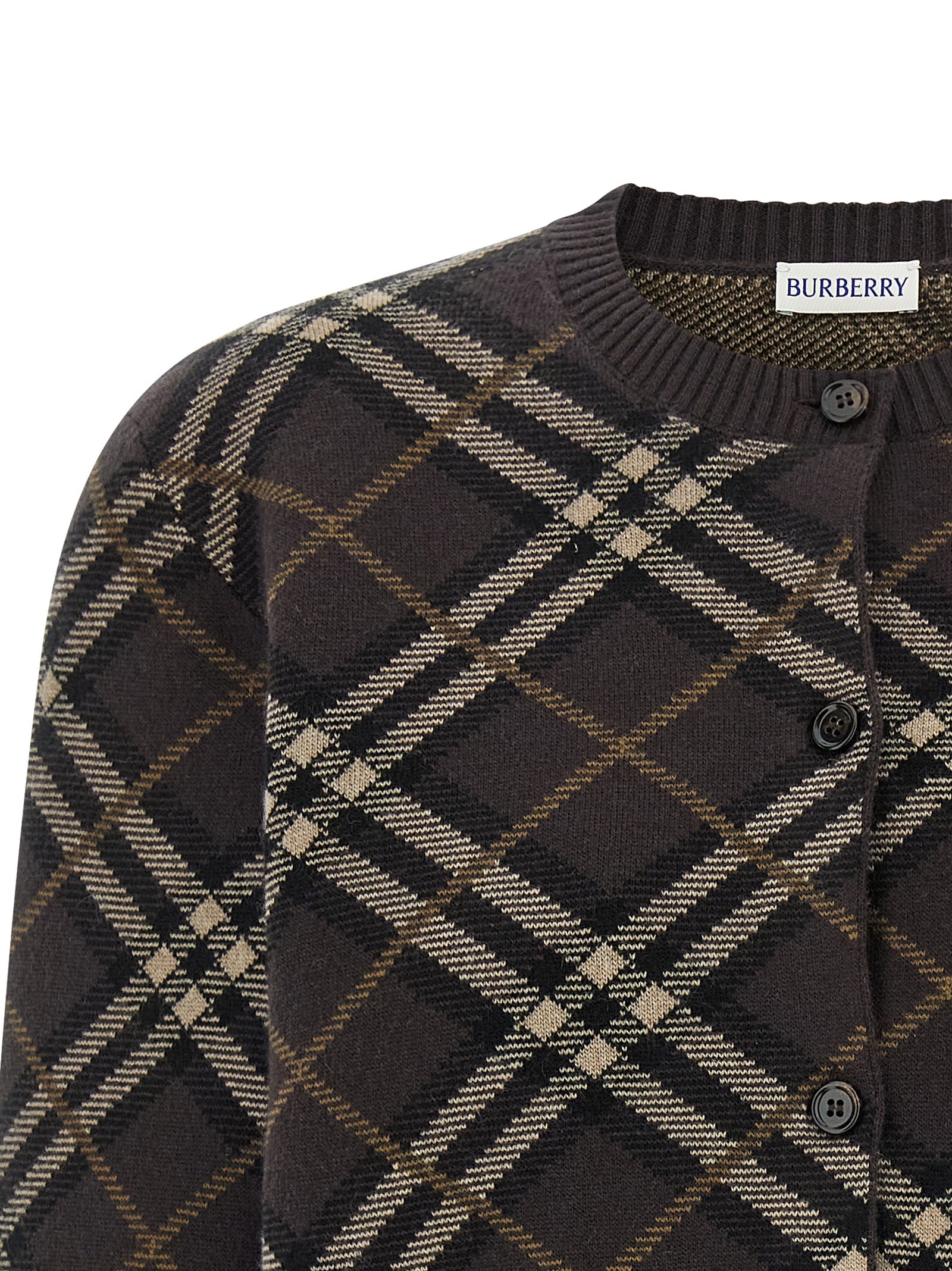 Burberry Georgette Cardigan