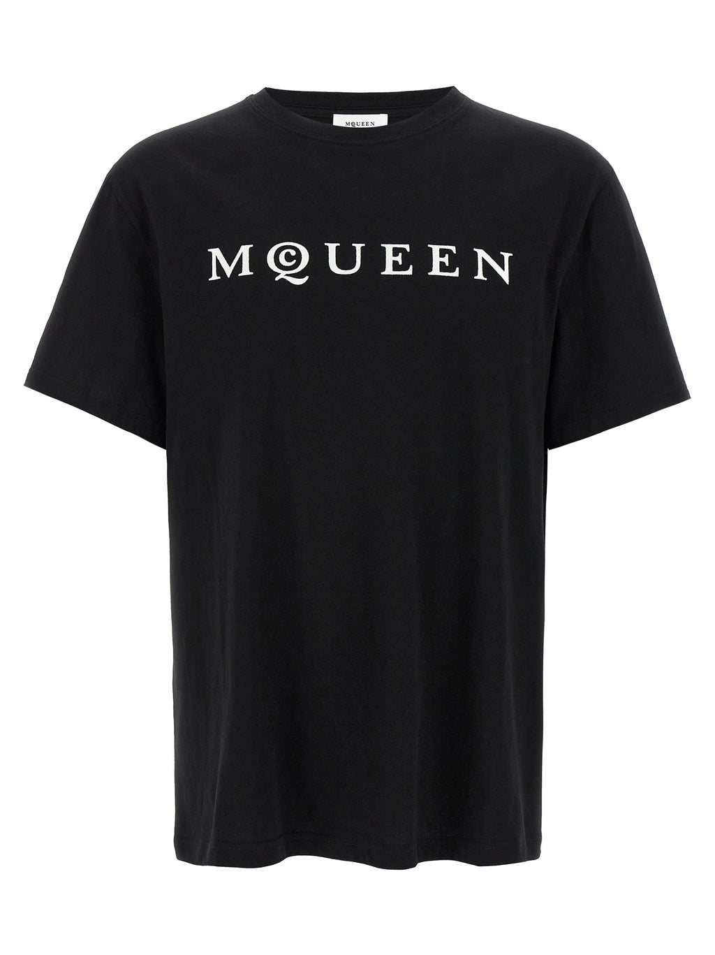 Alexander McQueen Flocked Mcqueen T-shirt