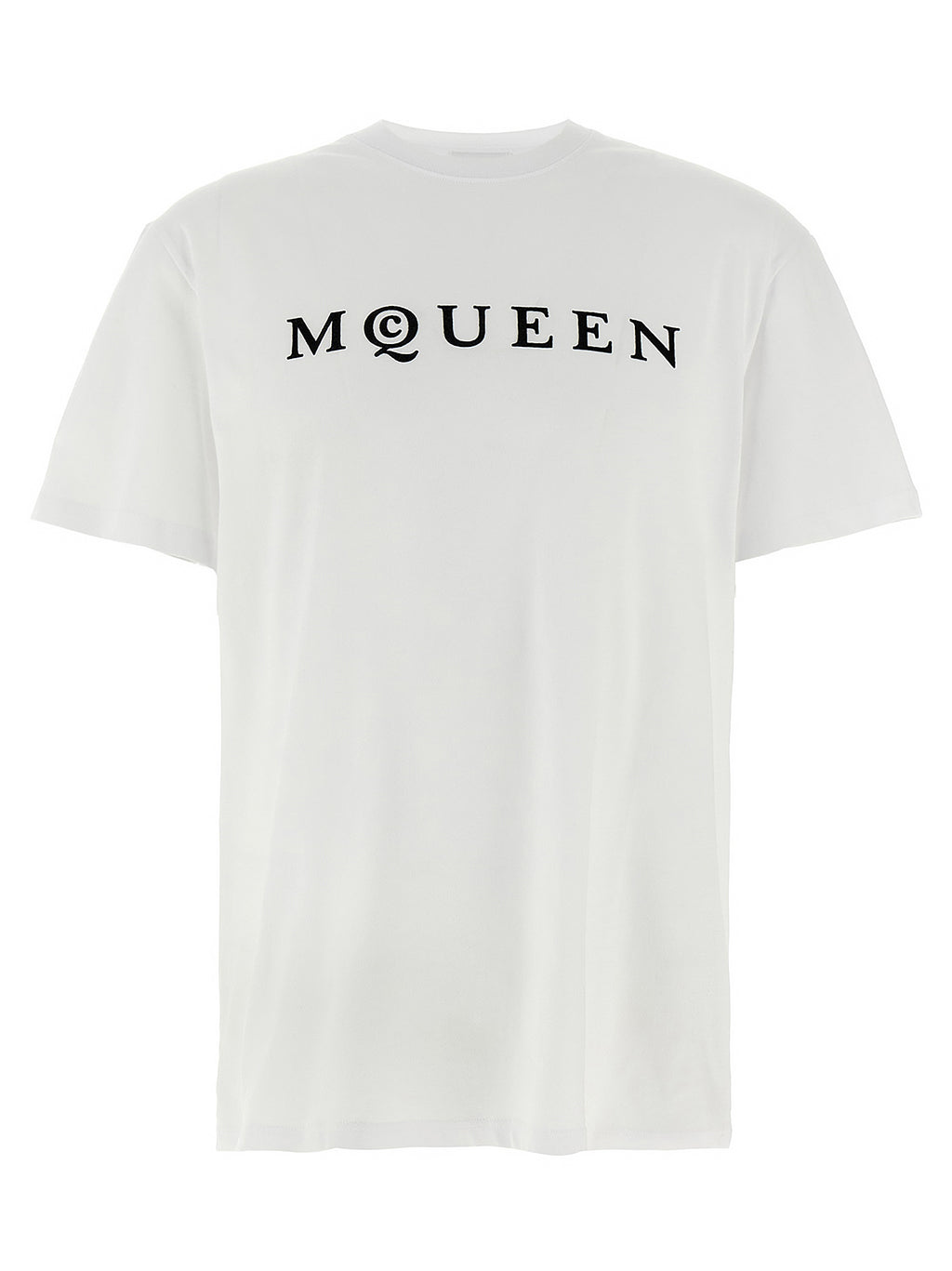 Alexander McQueen Flocked Mcqueen T-shirt