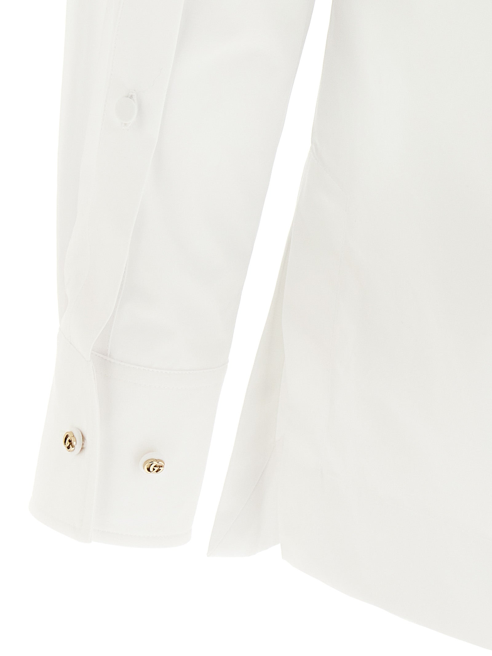 Gucci Double G Embroidery Shirt