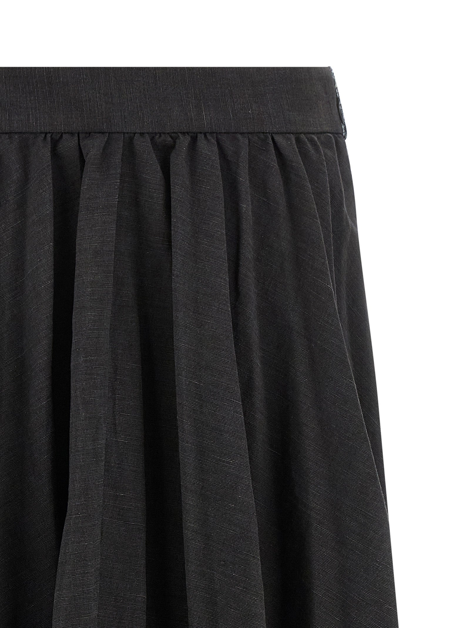 Balenciaga Hybrid Pleated Skirt
