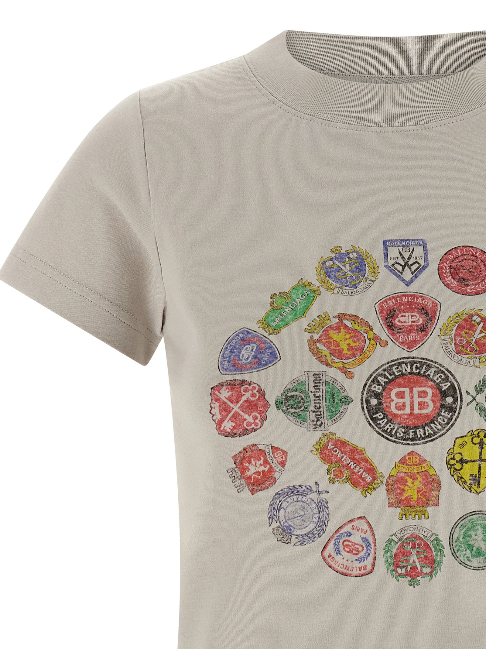 Balenciaga Logo Print T-shirt