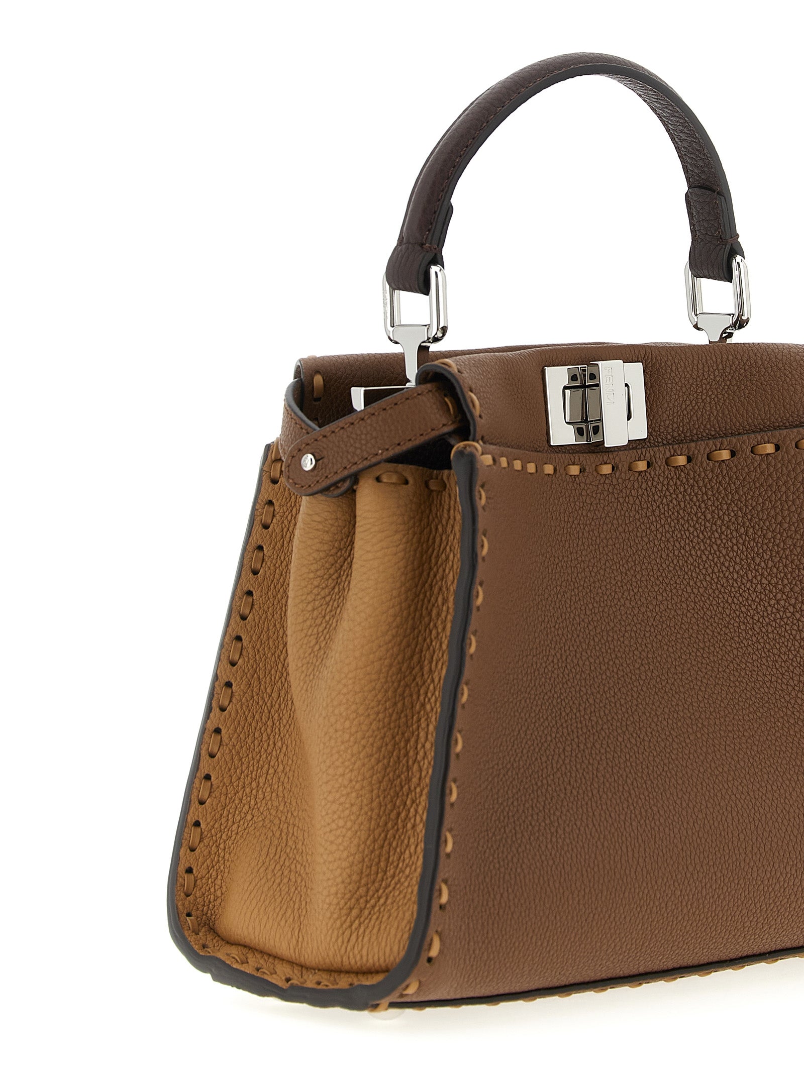 Fendi Peekaboo Selleria Mini Handbag