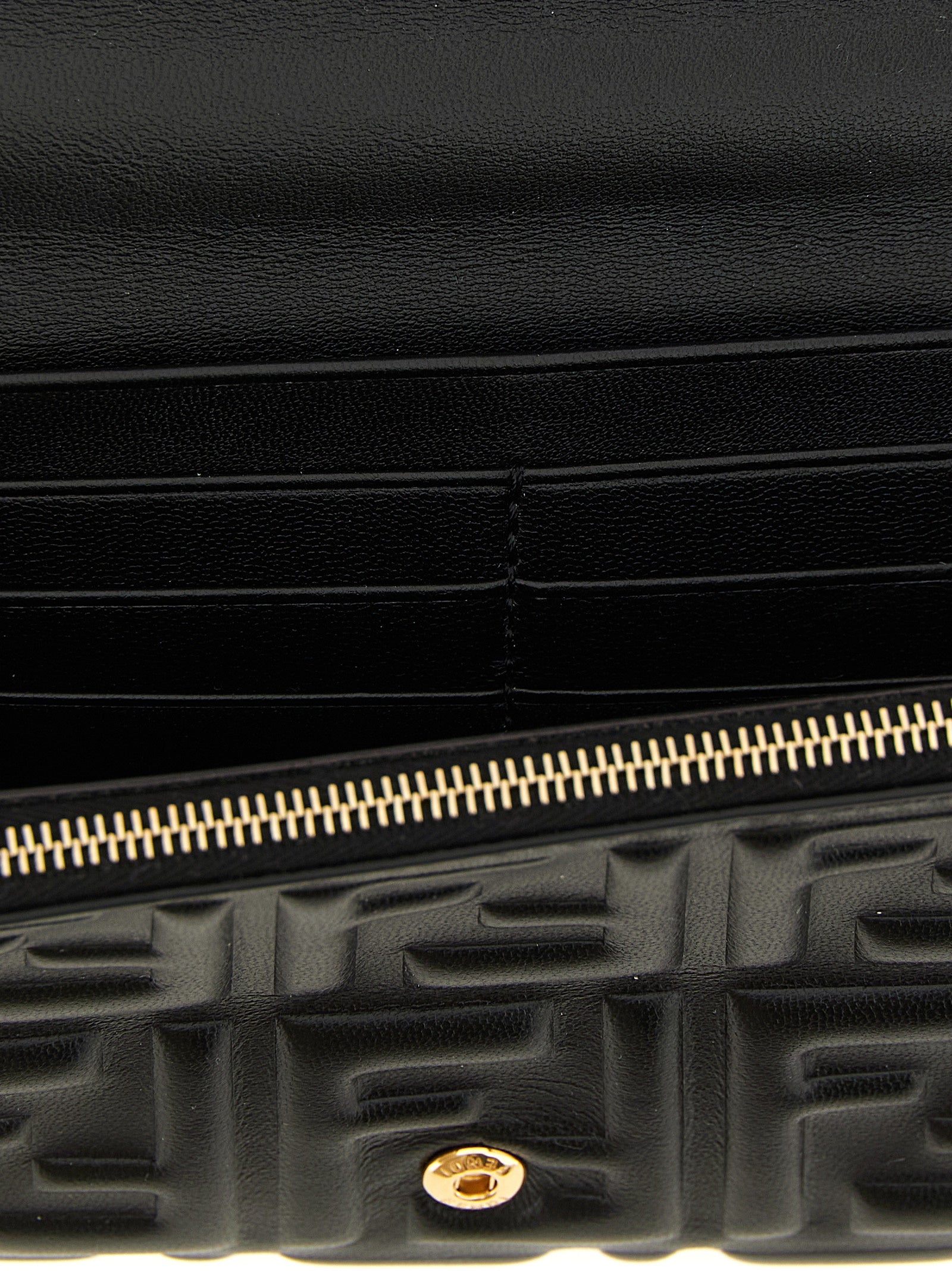 Fendi Continental Baguette Wallet On Chain