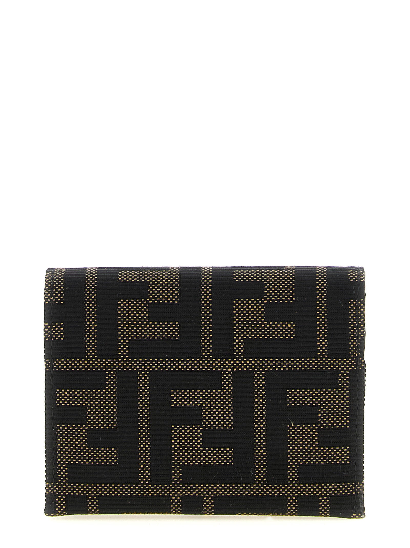 Fendi Ff Jacquard Cardholder