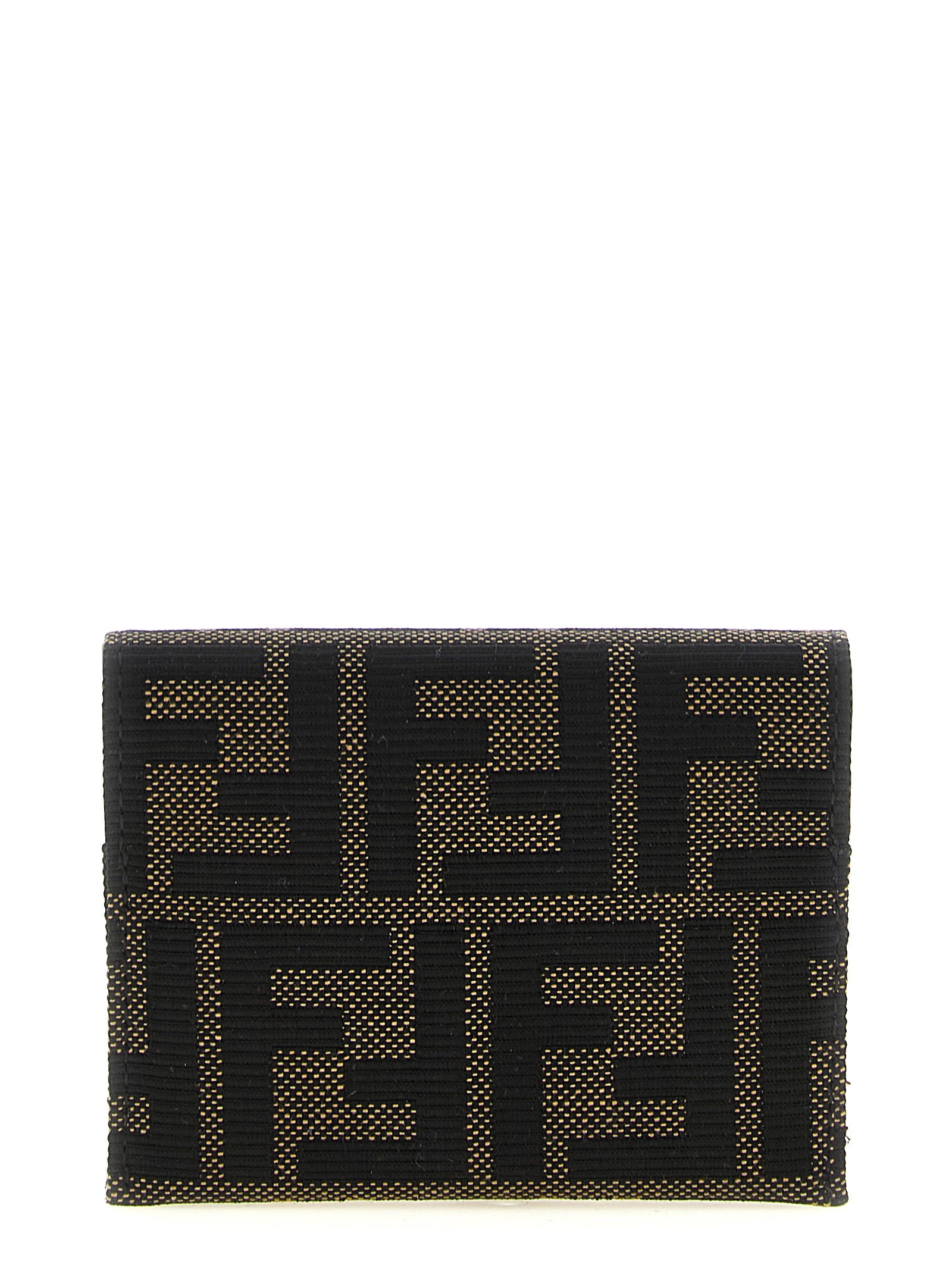 Fendi Ff Jacquard Cardholder