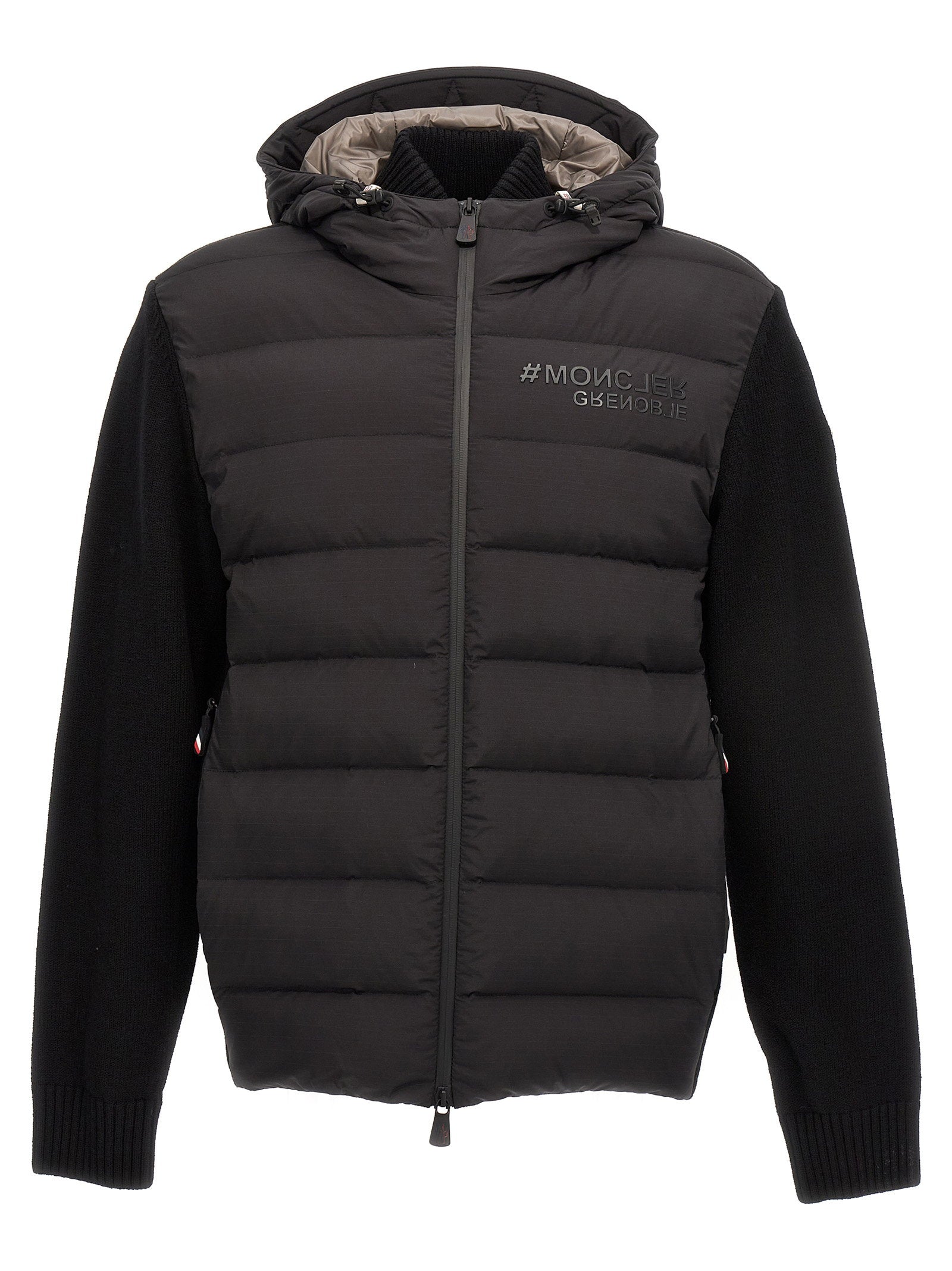 Moncler Grenoble Bimaterial Cardigan