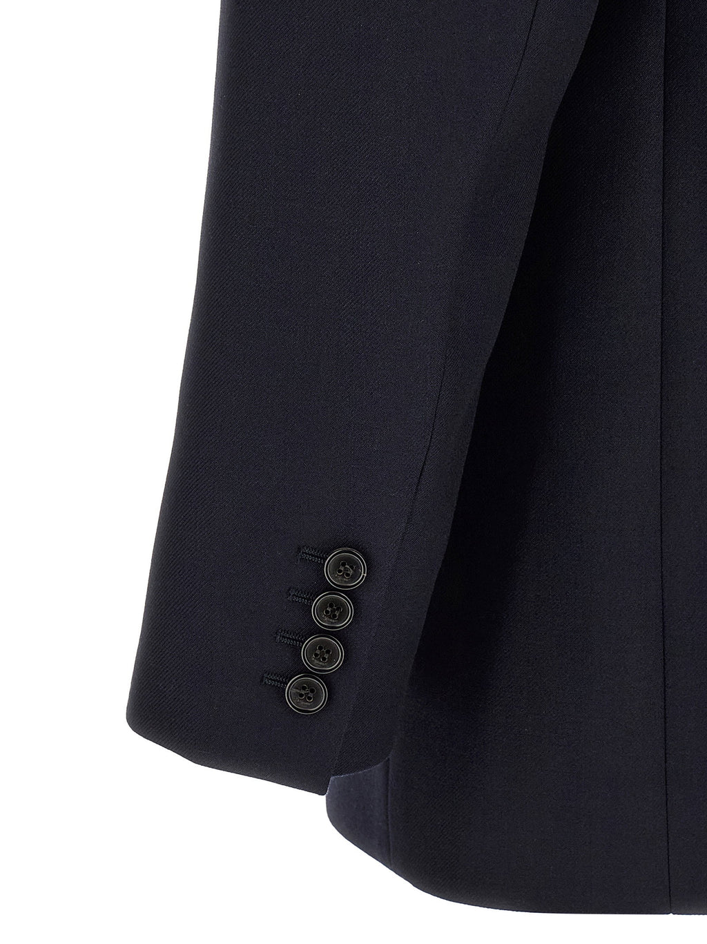 Saint Laurent Felted Wool Gabardine Blazer Jacket